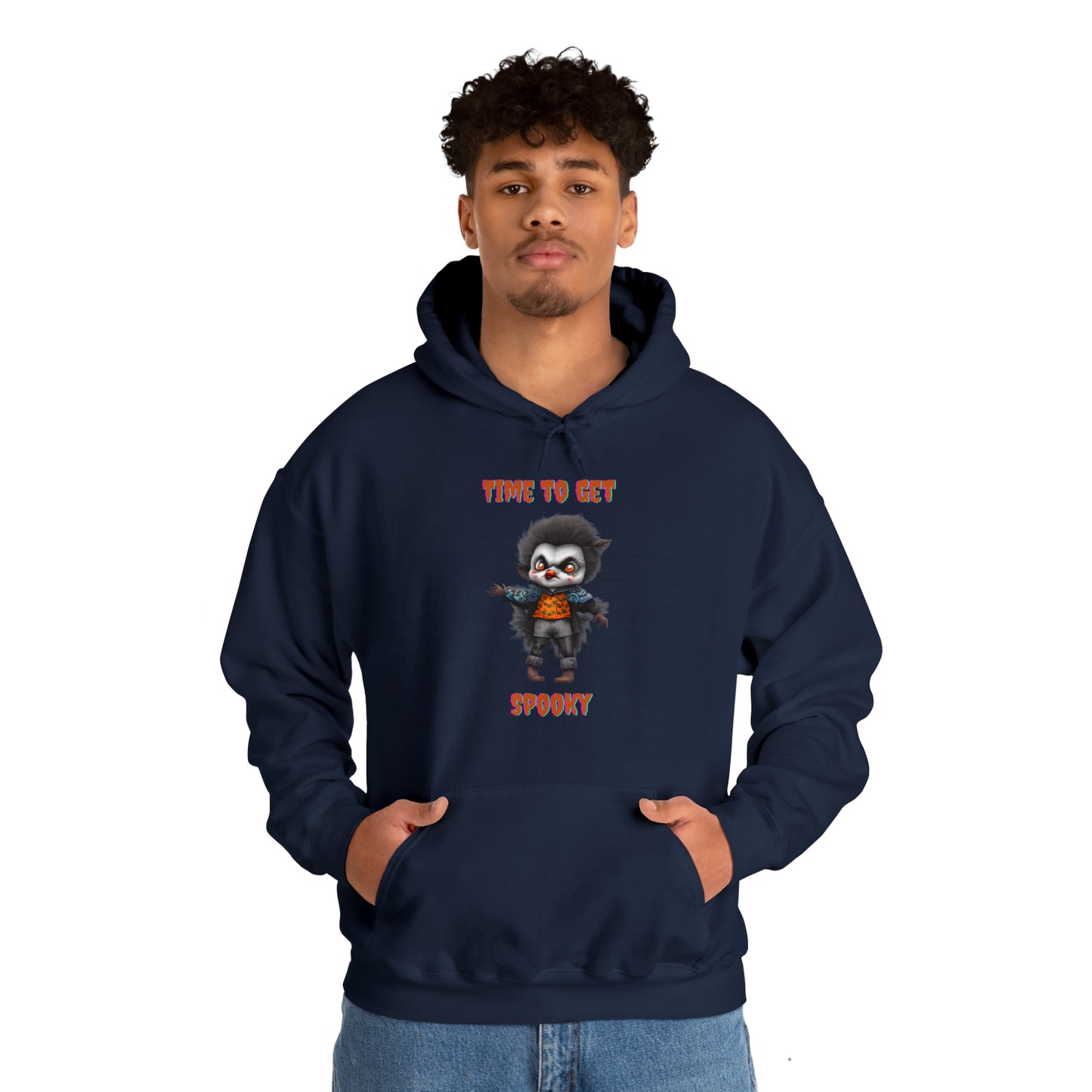 Time to Get Spooky Unisex Heavy Blend™ Hooded Sweatshirt