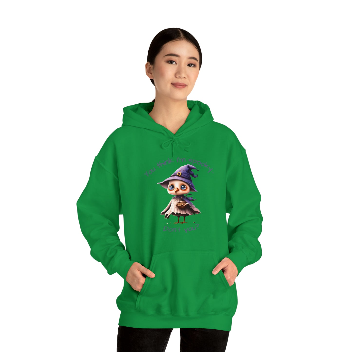 You Think I'm Spooky Unisex Heavy Blend™ Hooded Sweatshirt