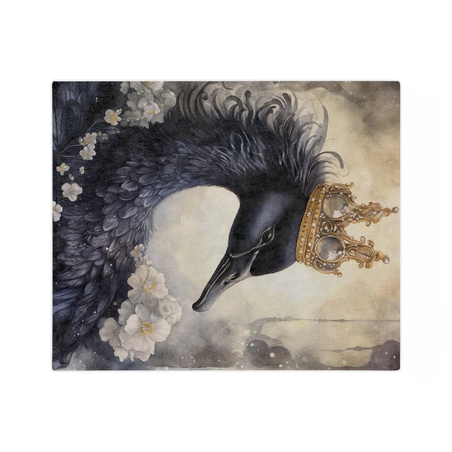Royal Bird 5 Velveteen Minky Blanket