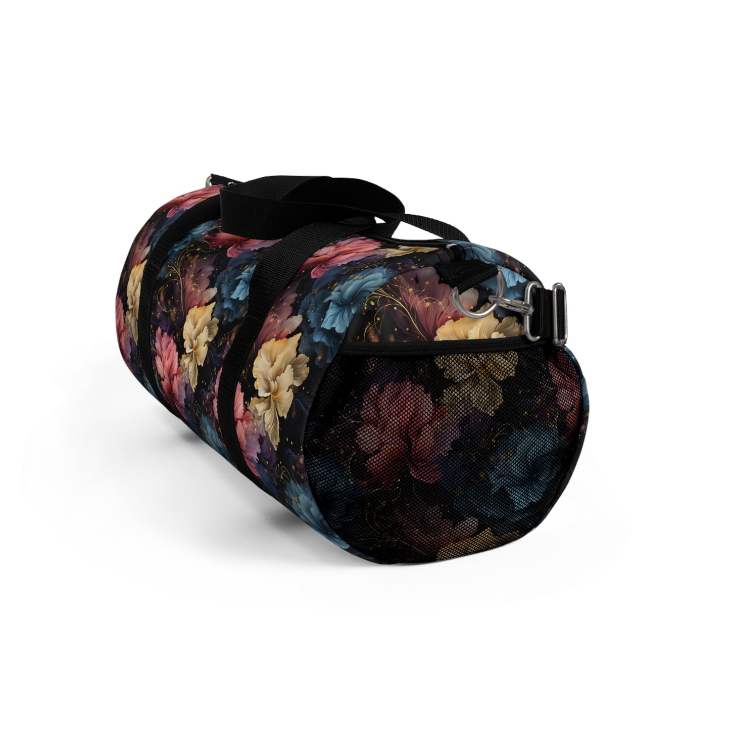 Flowers in Cosmic Duffel Bag