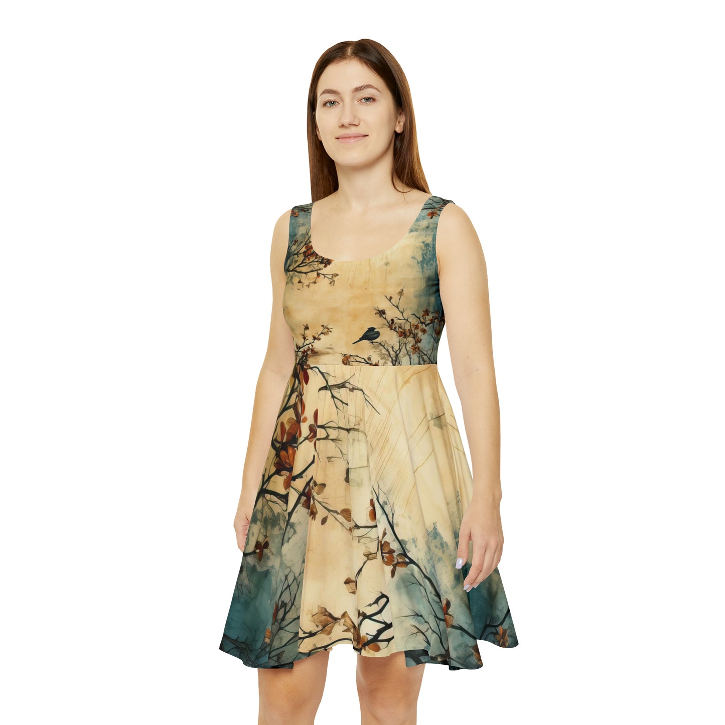 Autumn Trees Skater Dress