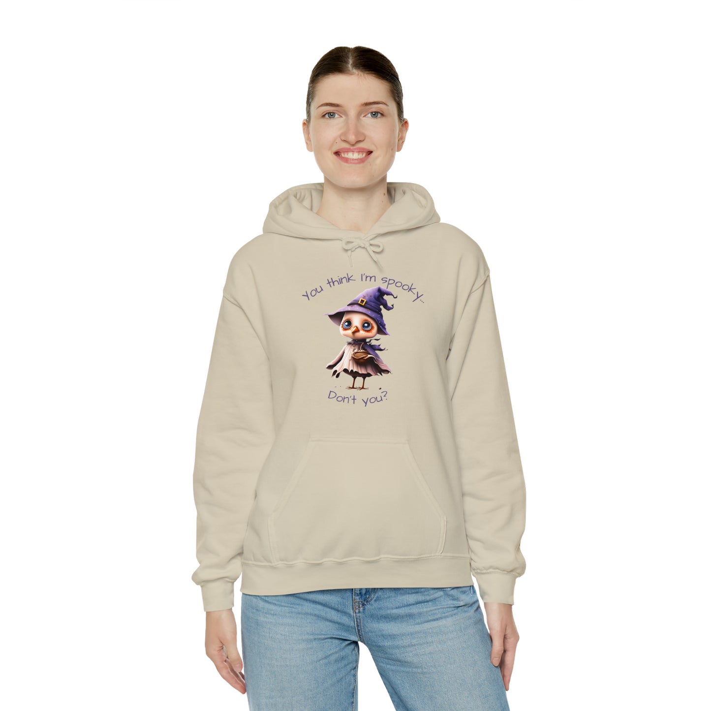 You Think I'm Spooky Unisex Heavy Blend™ Hooded Sweatshirt