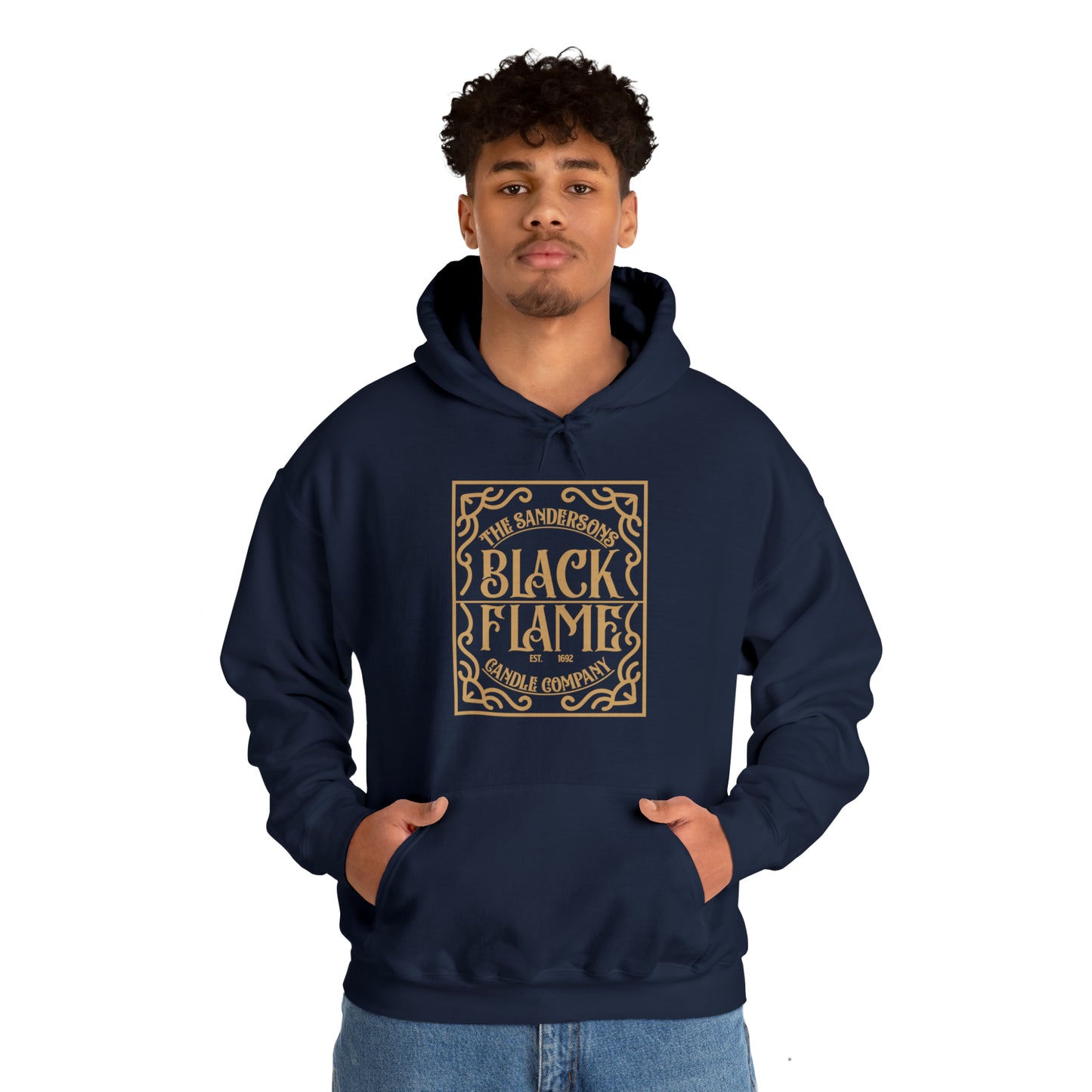 Black Flame Candle Company Unisex Heavy Blend™ Hooded Sweatshirt