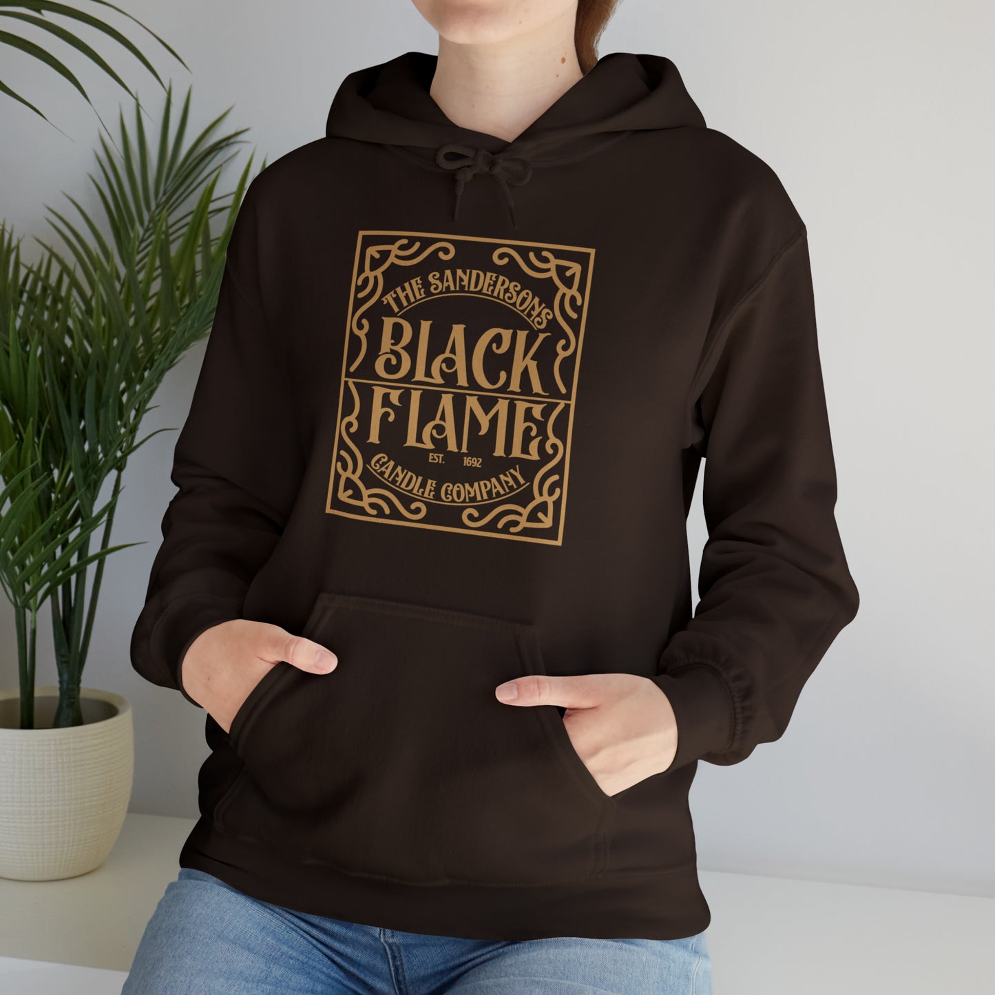 Black Flame Candle Company Unisex Heavy Blend™ Hooded Sweatshirt