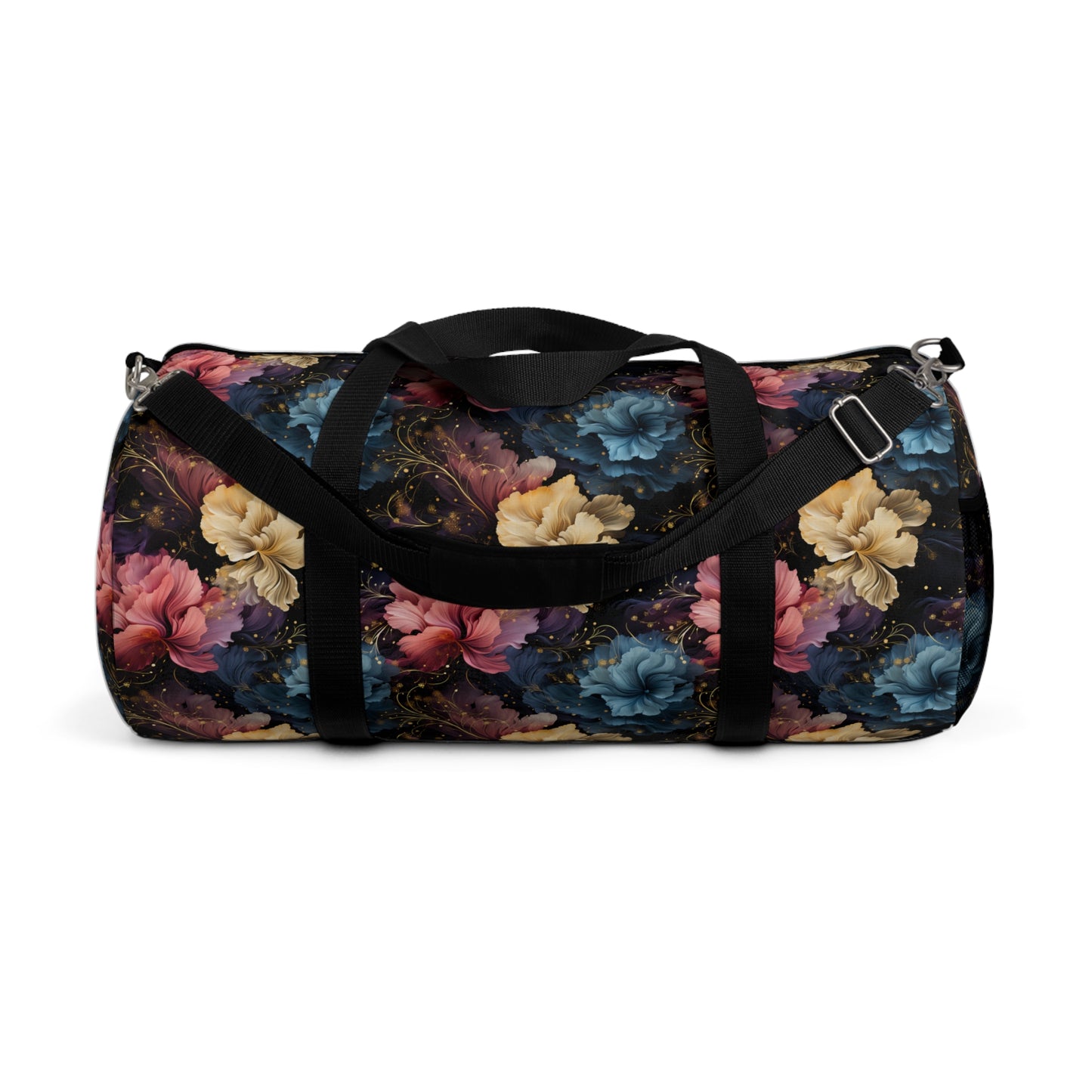 Flowers in Cosmic Duffel Bag