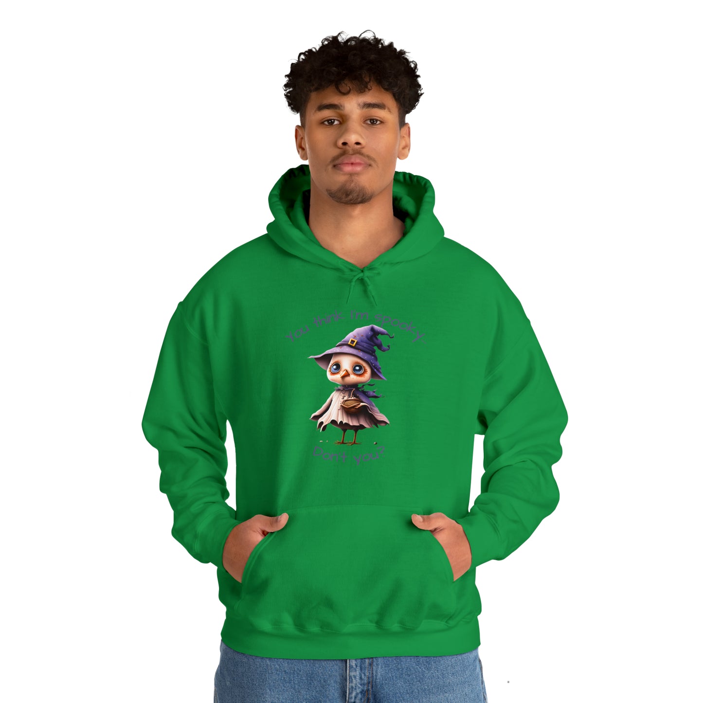 You Think I'm Spooky Unisex Heavy Blend™ Hooded Sweatshirt