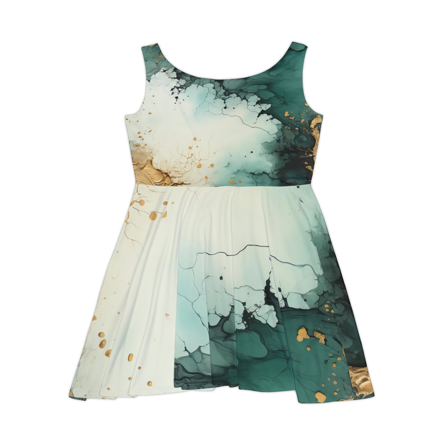 Marble Skater Dress