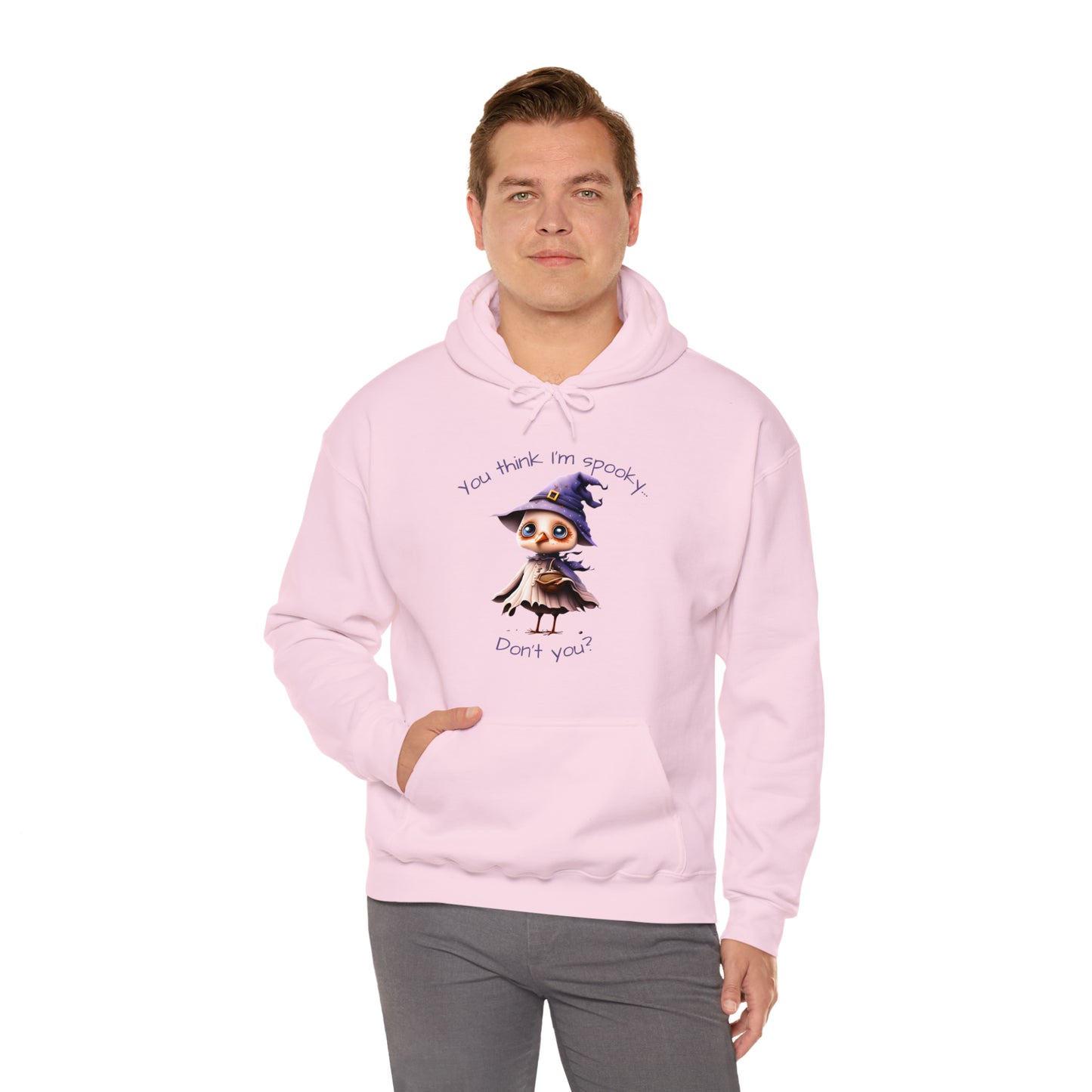 You Think I'm Spooky Unisex Heavy Blend™ Hooded Sweatshirt