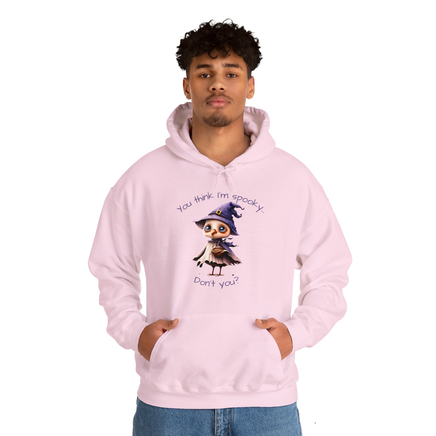 You Think I'm Spooky Unisex Heavy Blend™ Hooded Sweatshirt