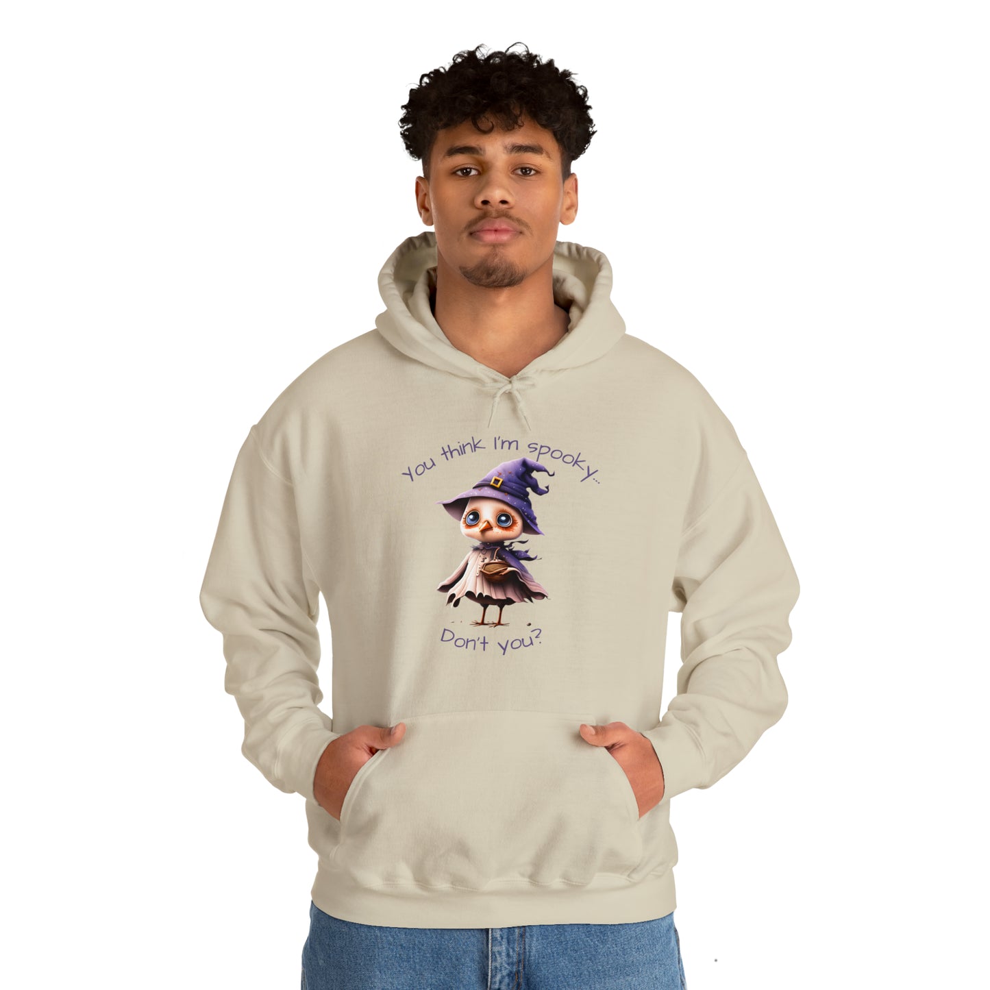 You Think I'm Spooky Unisex Heavy Blend™ Hooded Sweatshirt