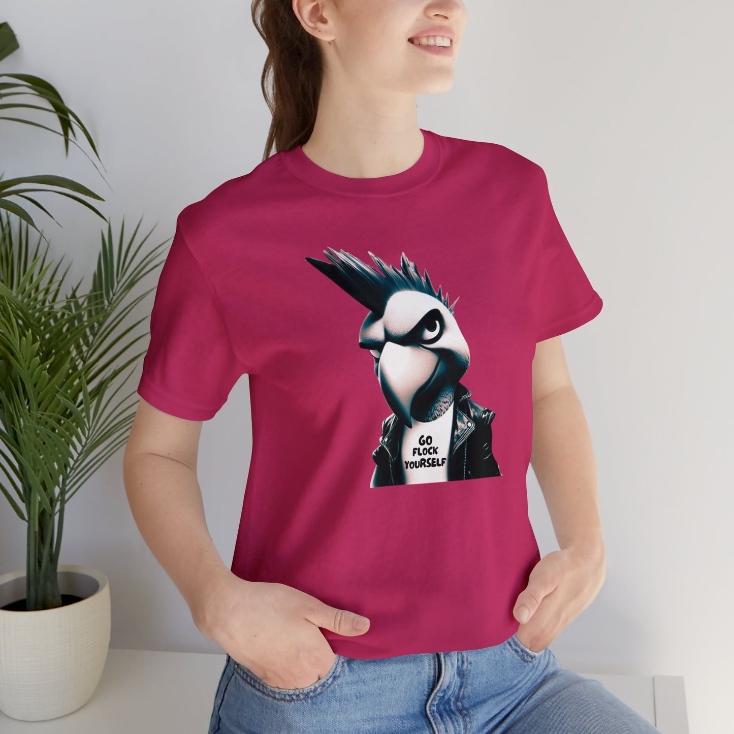 Go Flock Yourself Unisex Jersey Short Sleeve Tee