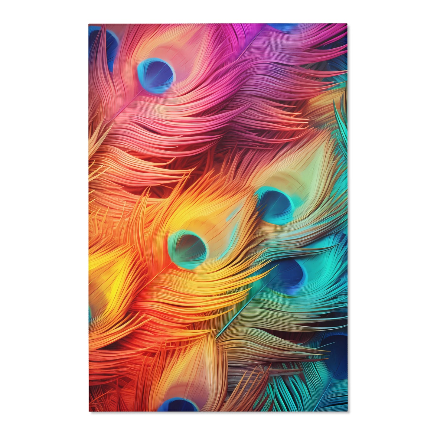 Feathers 5 Area Rugs