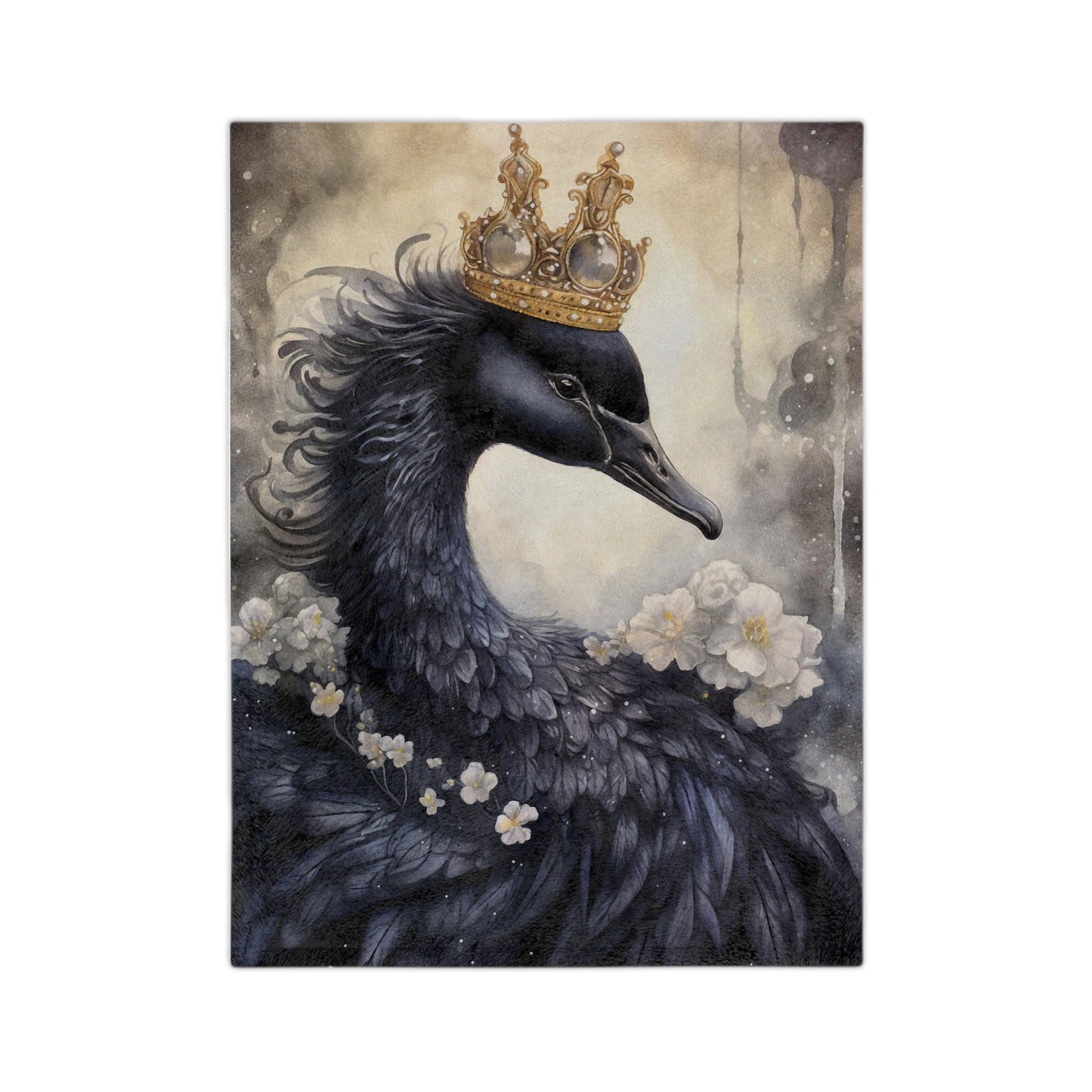 Royal Bird 5 Velveteen Minky Blanket