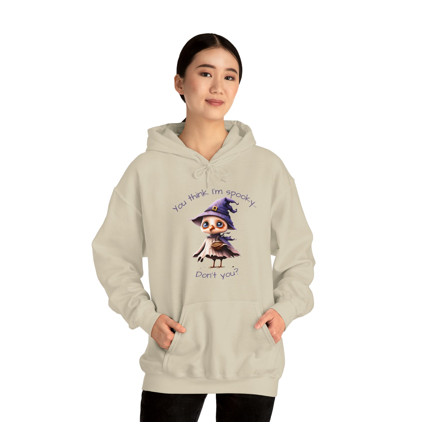 You Think I'm Spooky Unisex Heavy Blend™ Hooded Sweatshirt