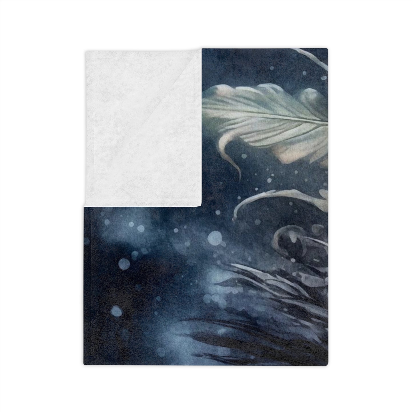 Royal Bird 1 Velveteen Minky Blanket