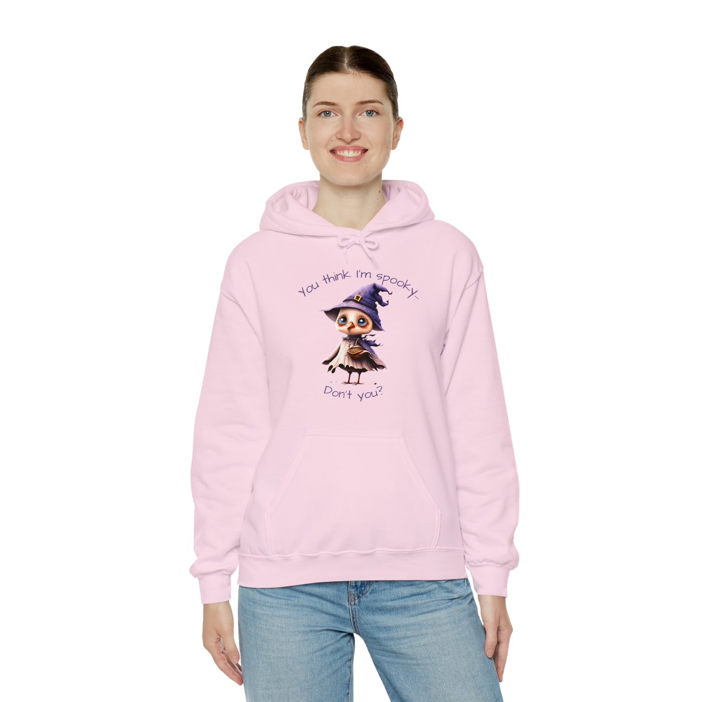 You Think I'm Spooky Unisex Heavy Blend™ Hooded Sweatshirt