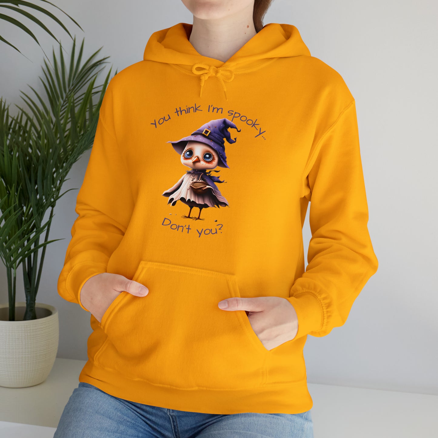 You Think I'm Spooky Unisex Heavy Blend™ Hooded Sweatshirt