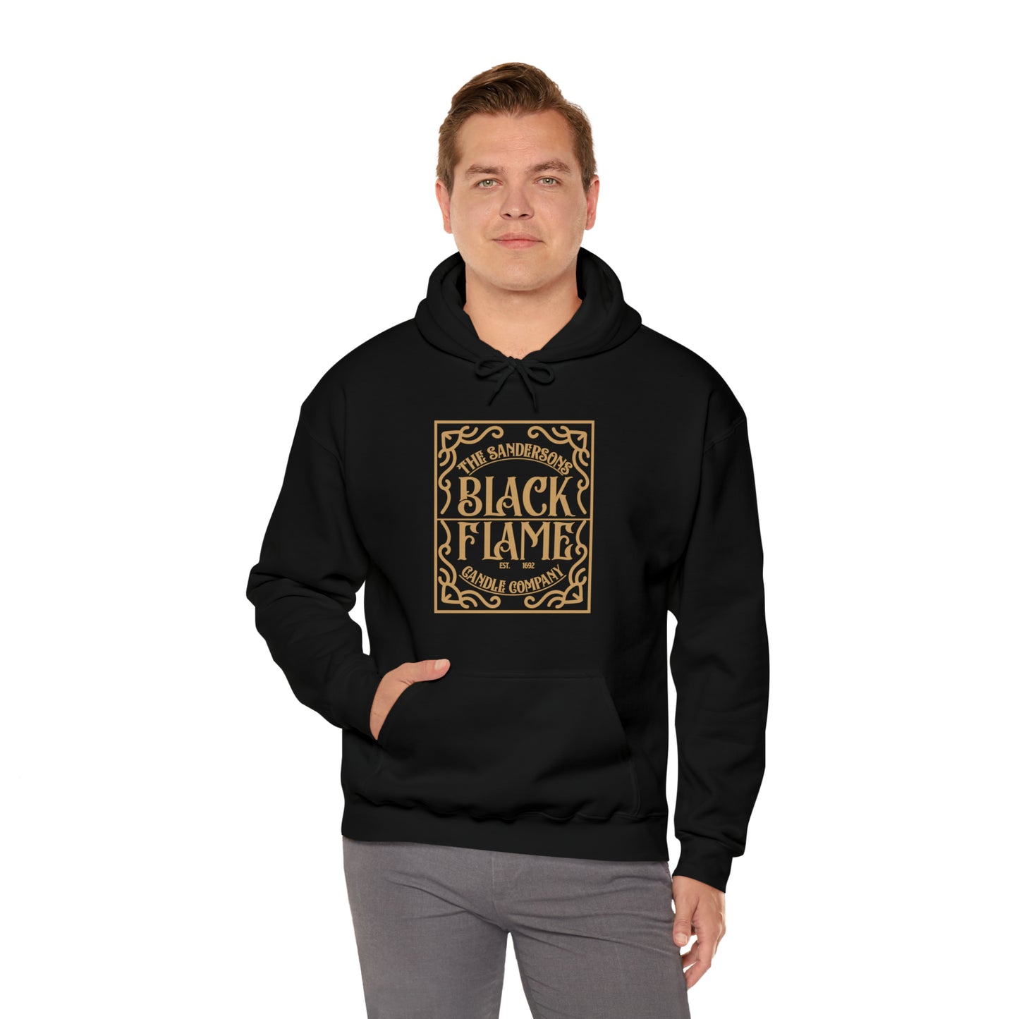Black Flame Candle Company Unisex Heavy Blend™ Hooded Sweatshirt
