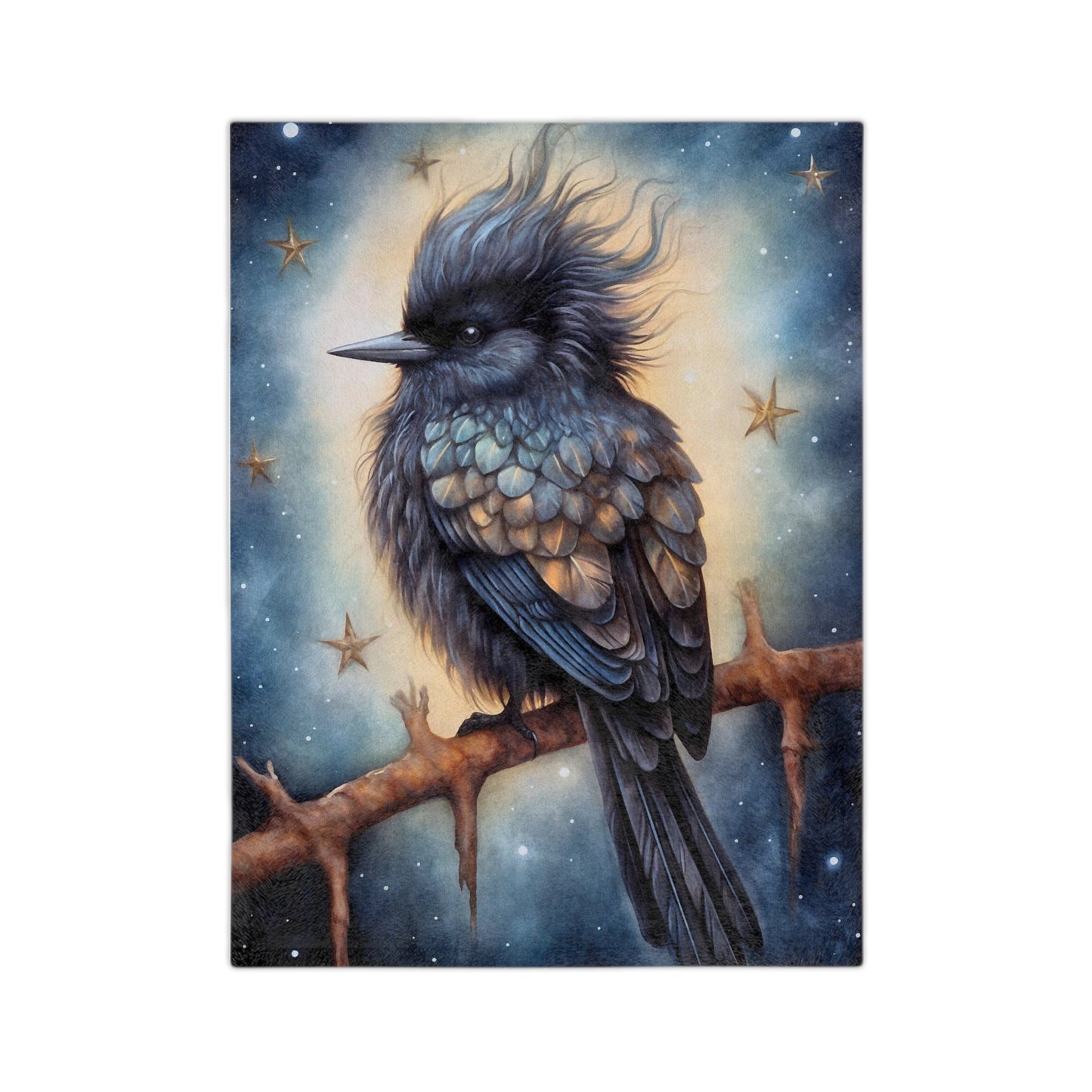 Royal Bird 10 Velveteen Minky Blanket