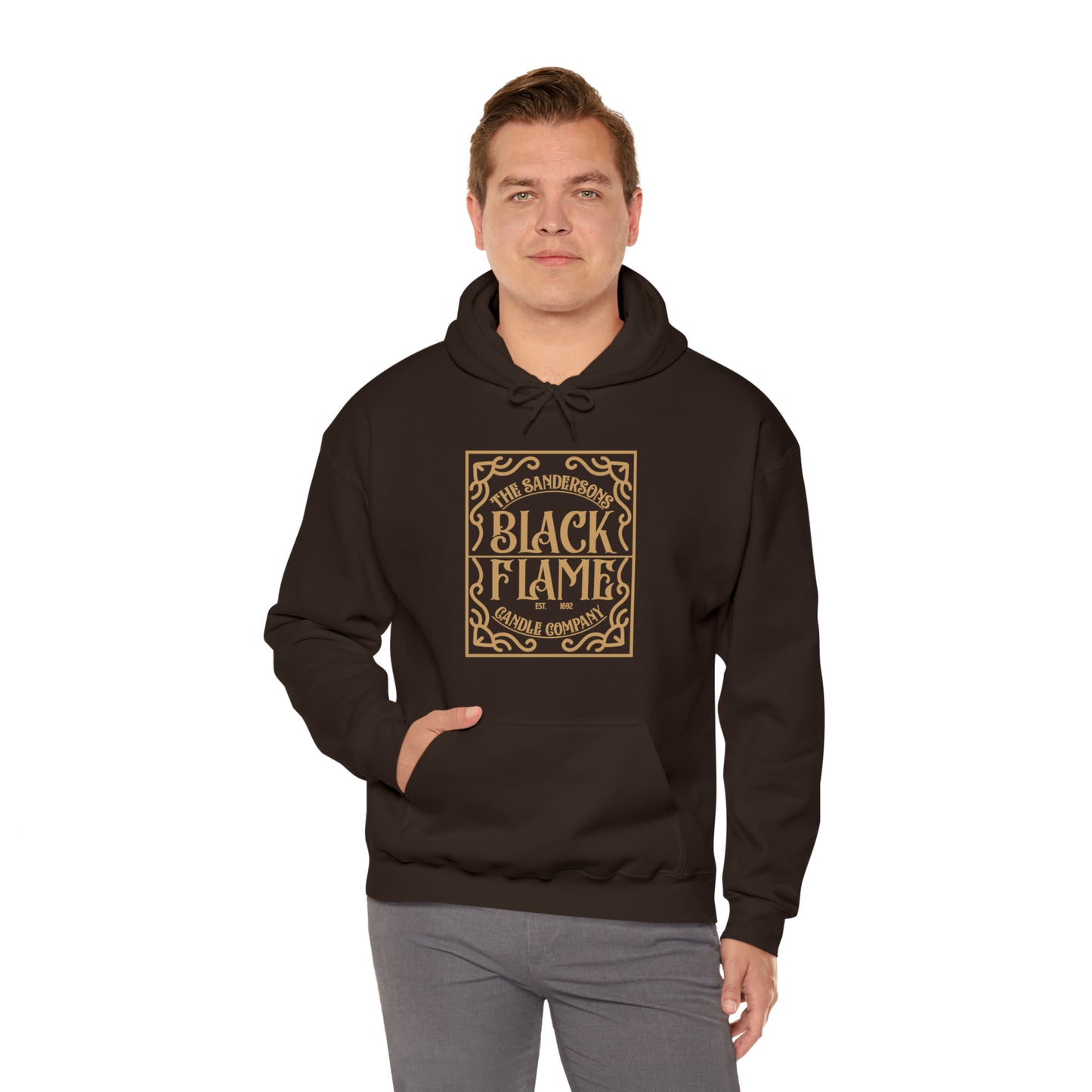 Black Flame Candle Company Unisex Heavy Blend™ Hooded Sweatshirt