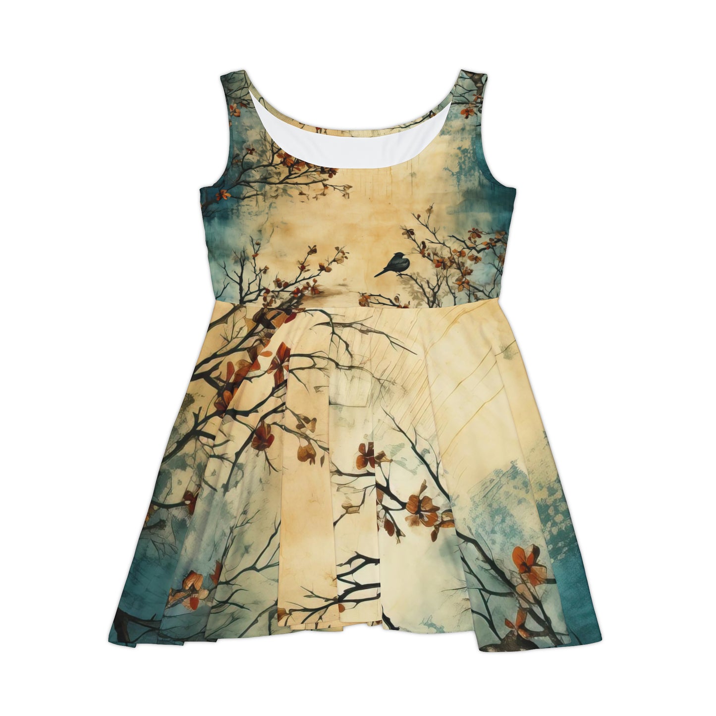 Autumn Trees Skater Dress