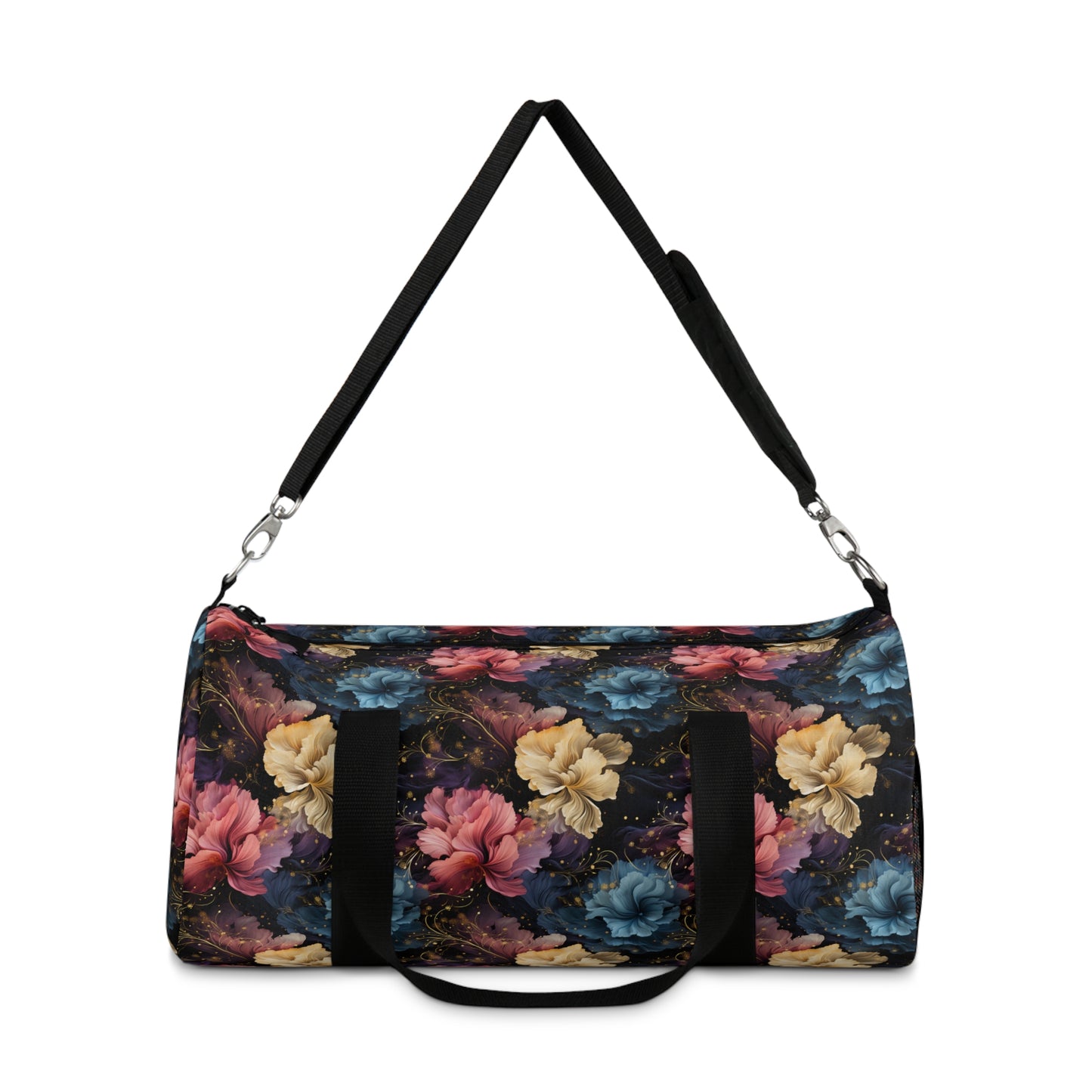 Flowers in Cosmic Duffel Bag