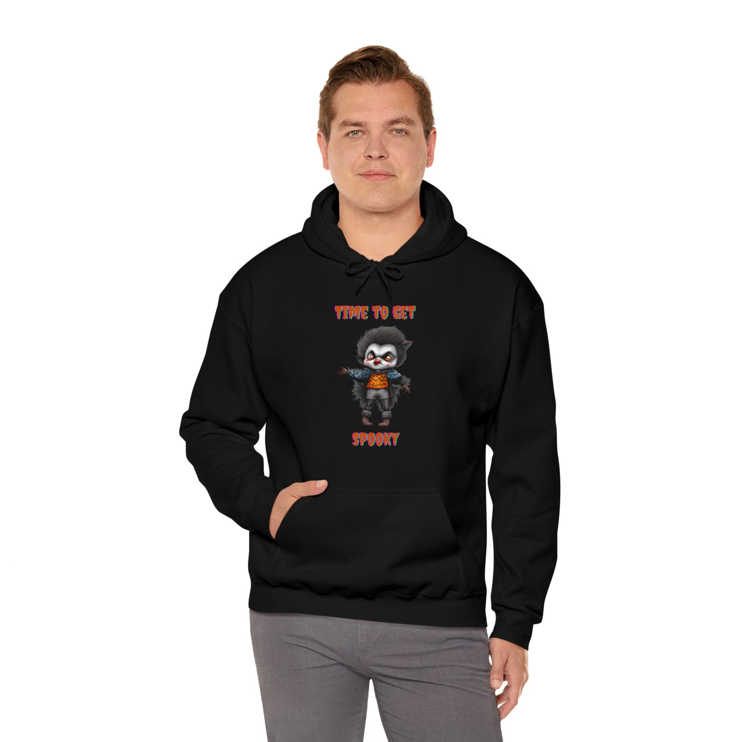Time to Get Spooky Unisex Heavy Blend™ Hooded Sweatshirt