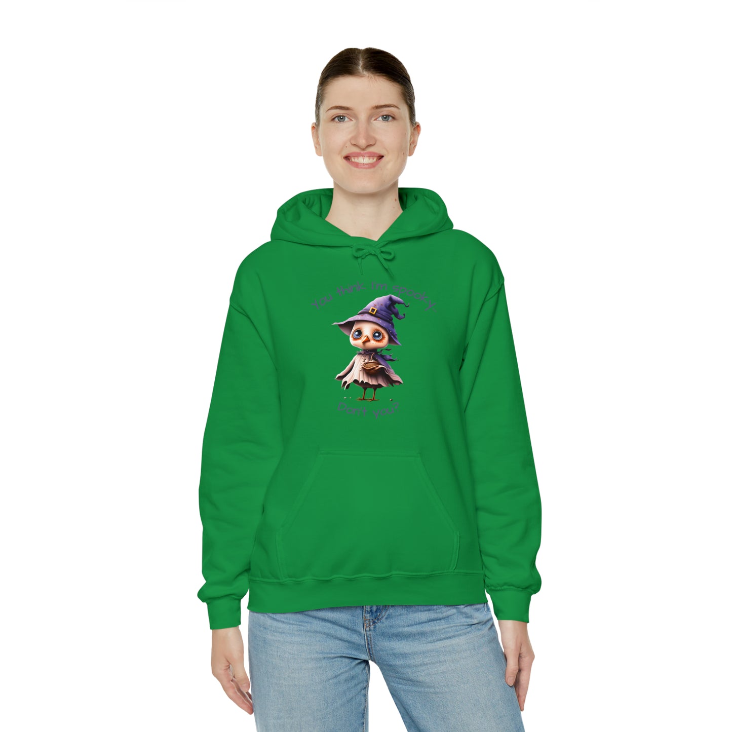 You Think I'm Spooky Unisex Heavy Blend™ Hooded Sweatshirt