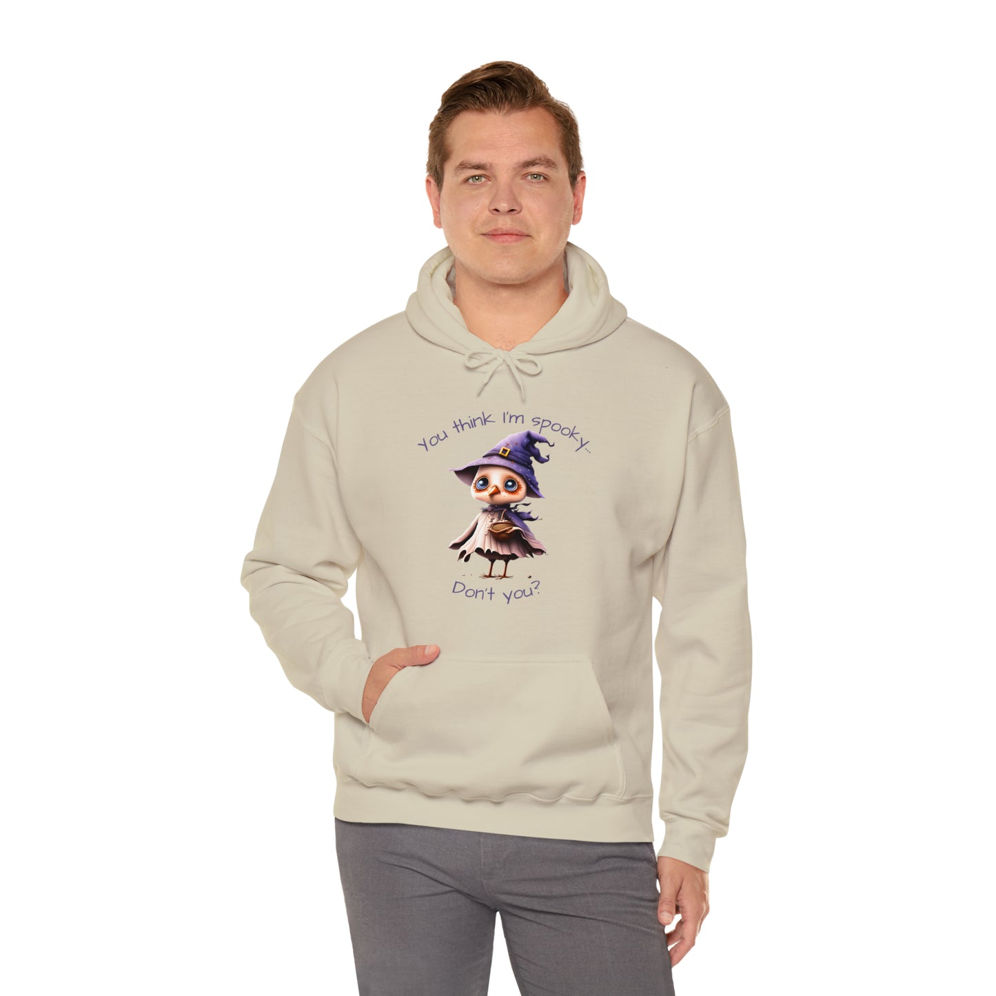 You Think I'm Spooky Unisex Heavy Blend™ Hooded Sweatshirt