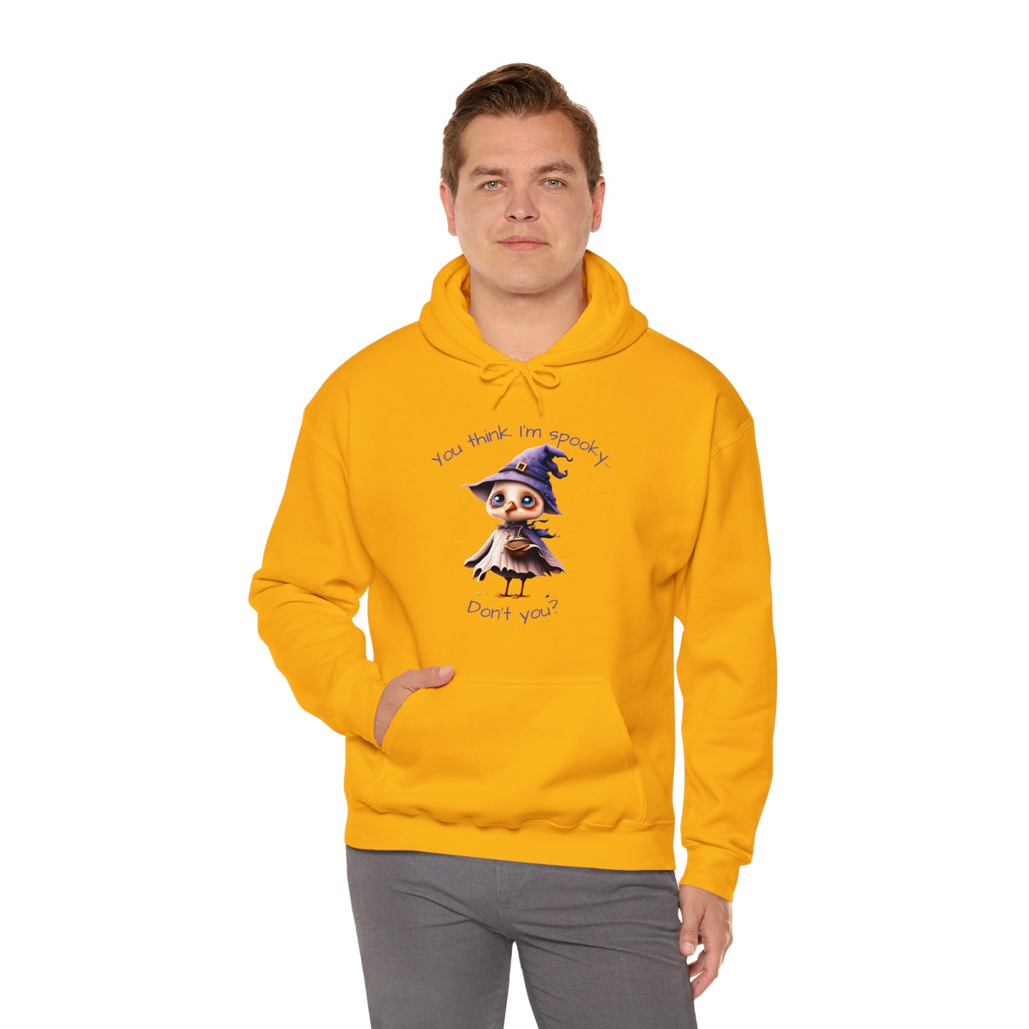 You Think I'm Spooky Unisex Heavy Blend™ Hooded Sweatshirt