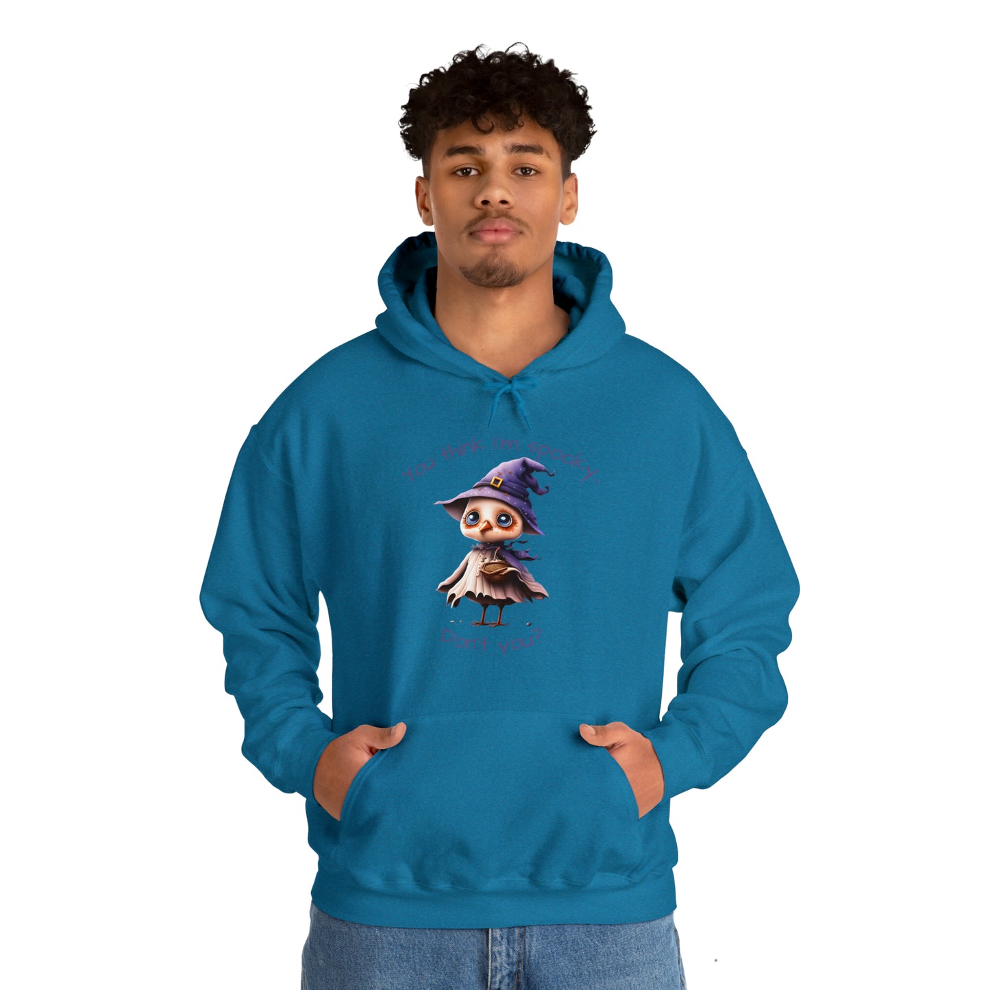 You Think I'm Spooky Unisex Heavy Blend™ Hooded Sweatshirt