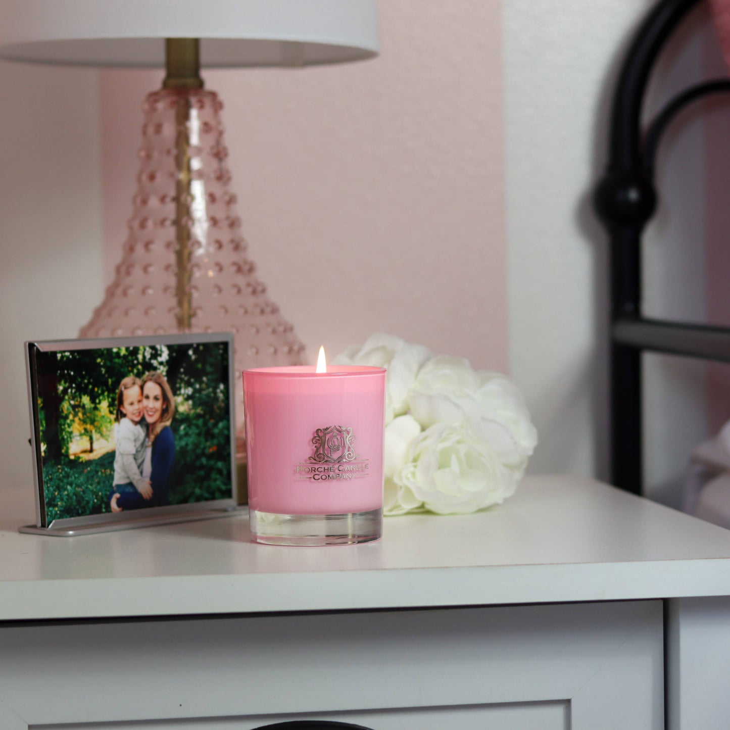 Porché Candle Co - Luxury 8oz Candle - Pink Champagne