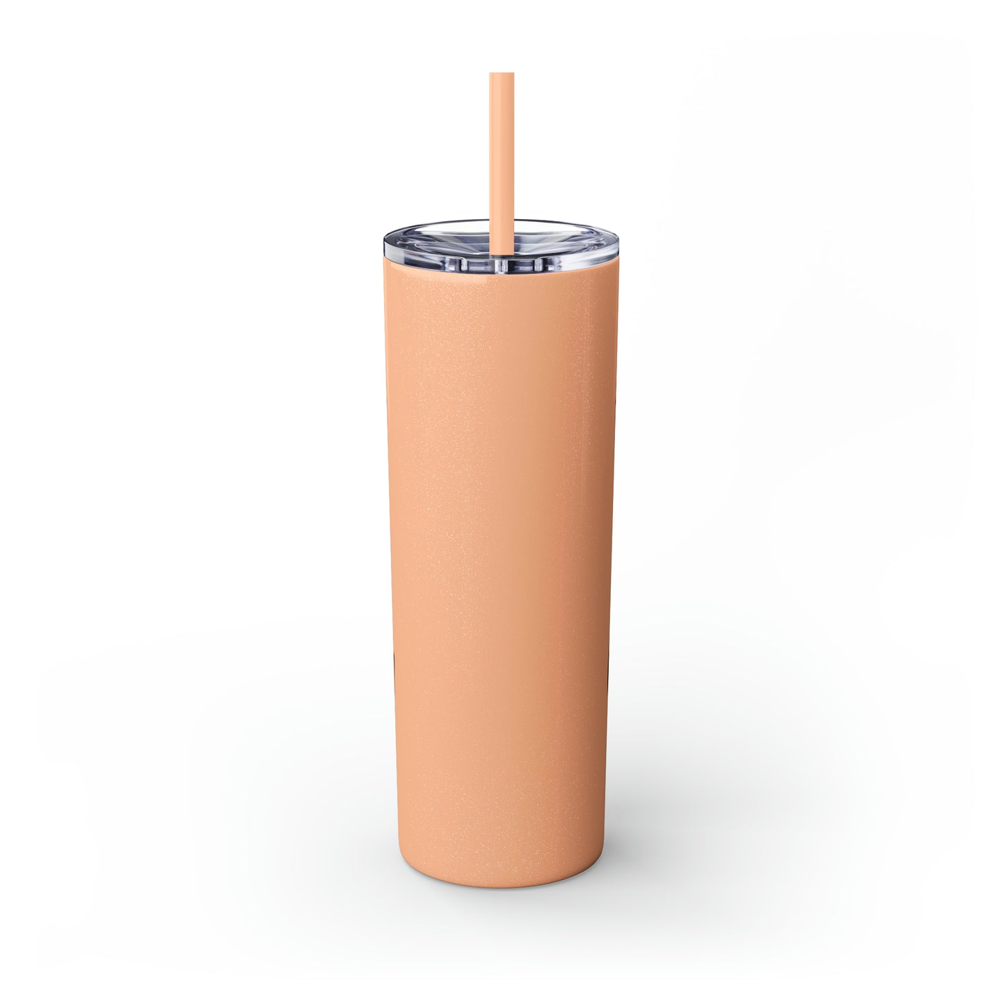 Christmas is Claus for Celebration Skinny Tumbler with Straw, 20oz