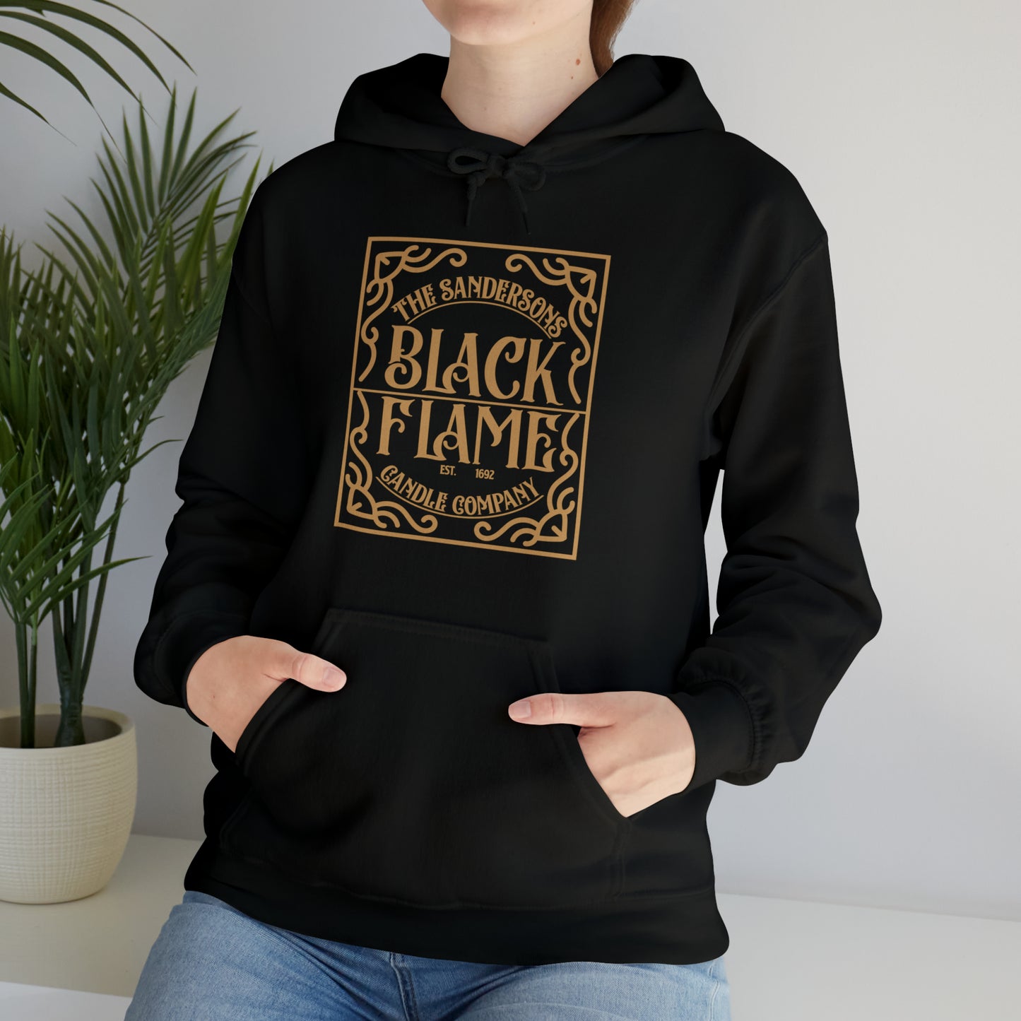 Black Flame Candle Company Unisex Heavy Blend™ Hooded Sweatshirt