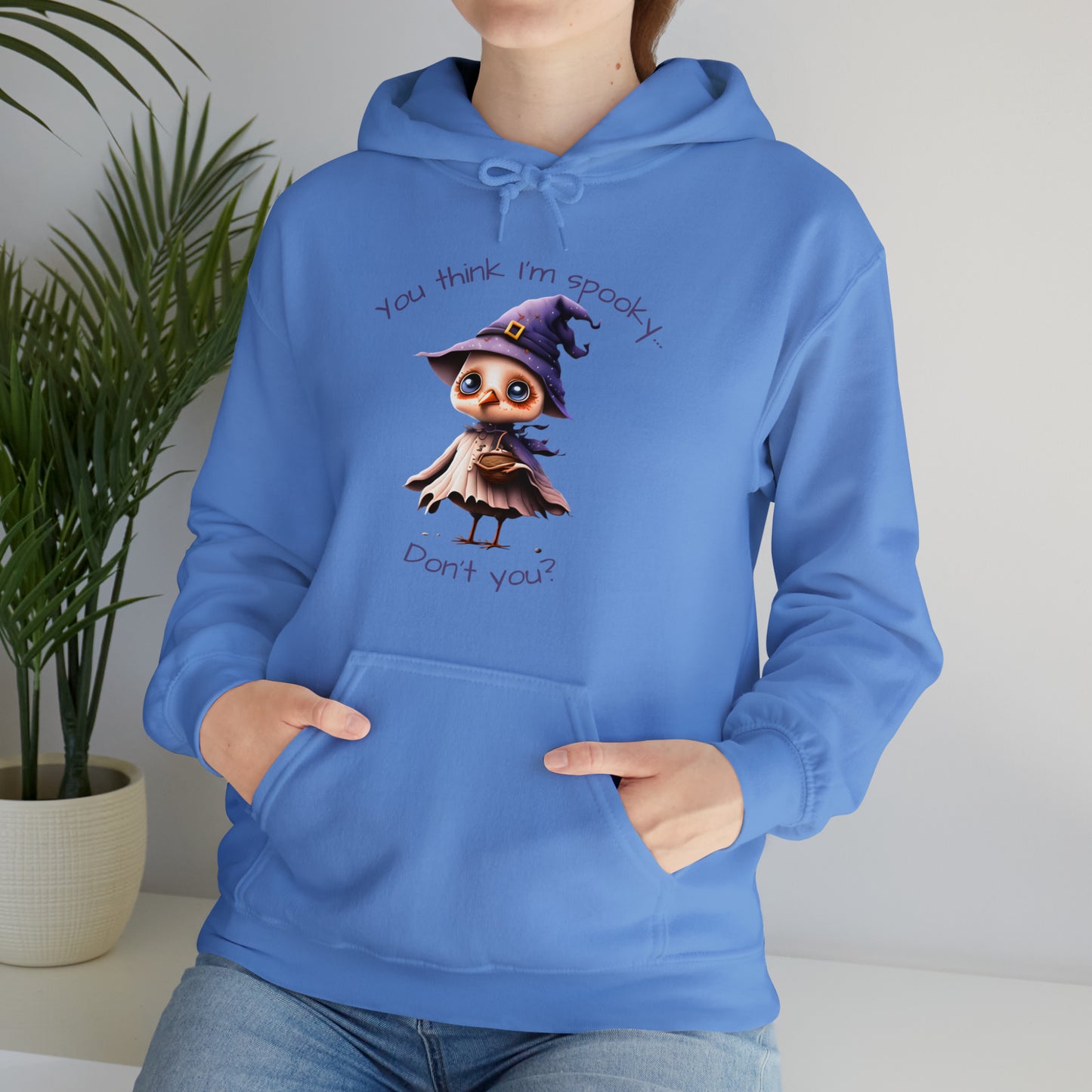 You Think I'm Spooky Unisex Heavy Blend™ Hooded Sweatshirt