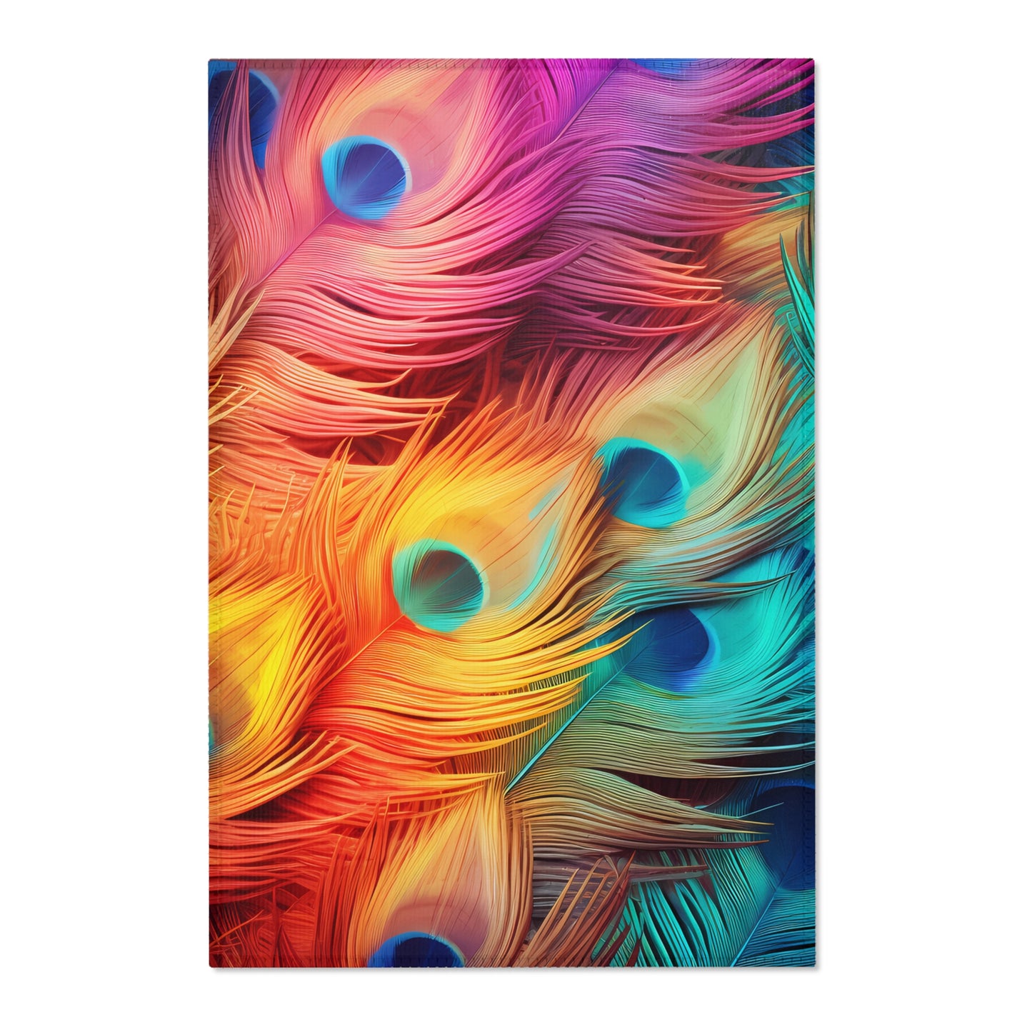 Feathers 5 Area Rugs