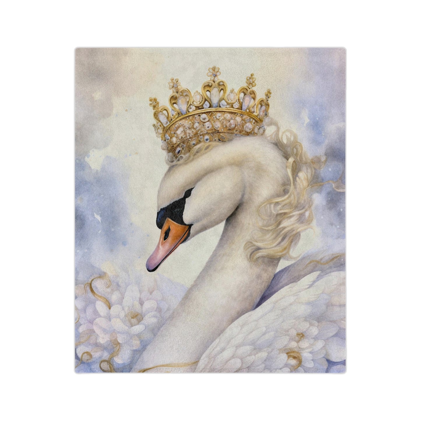Royal Bird 3 Velveteen Minky Blanket