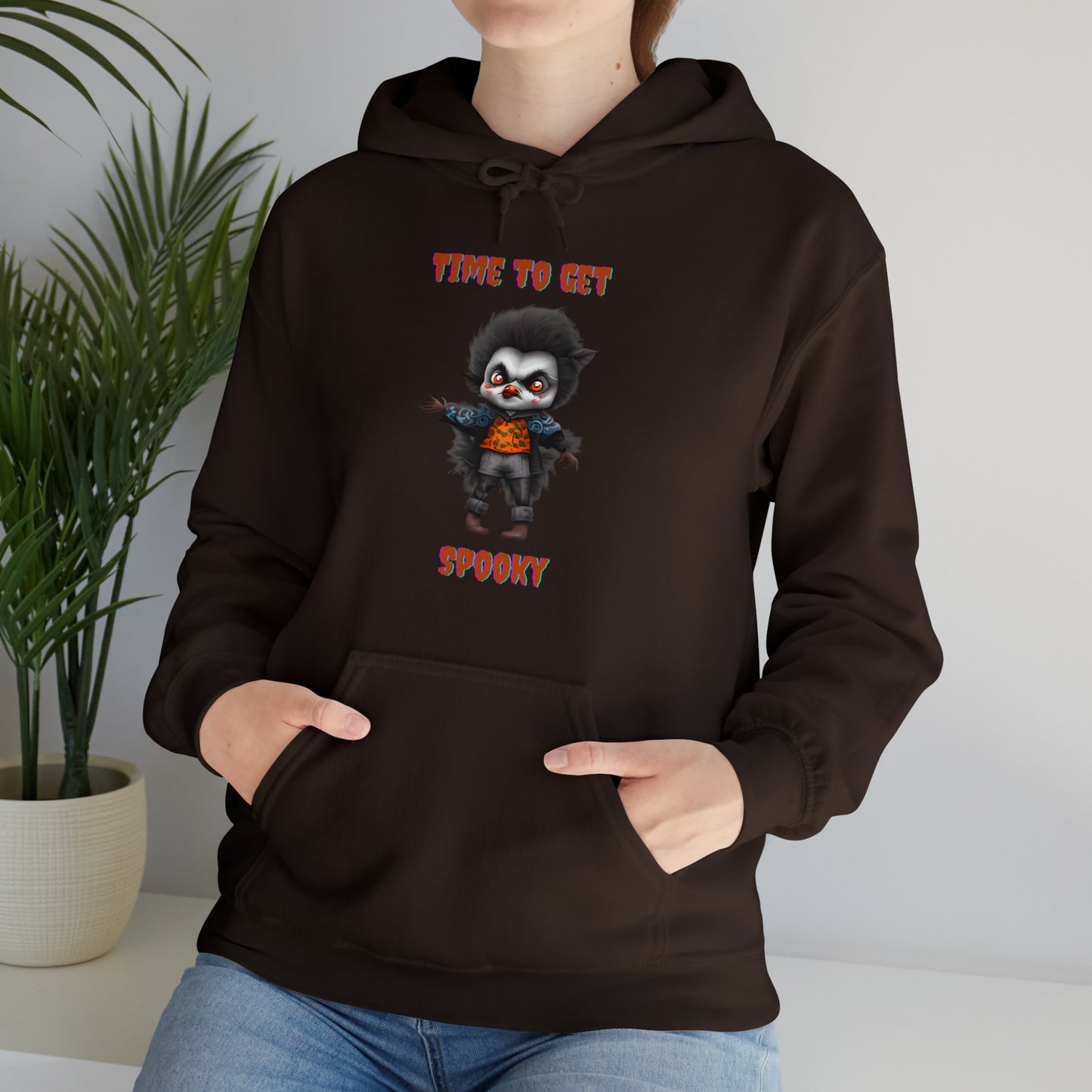 Time to Get Spooky Unisex Heavy Blend™ Hooded Sweatshirt
