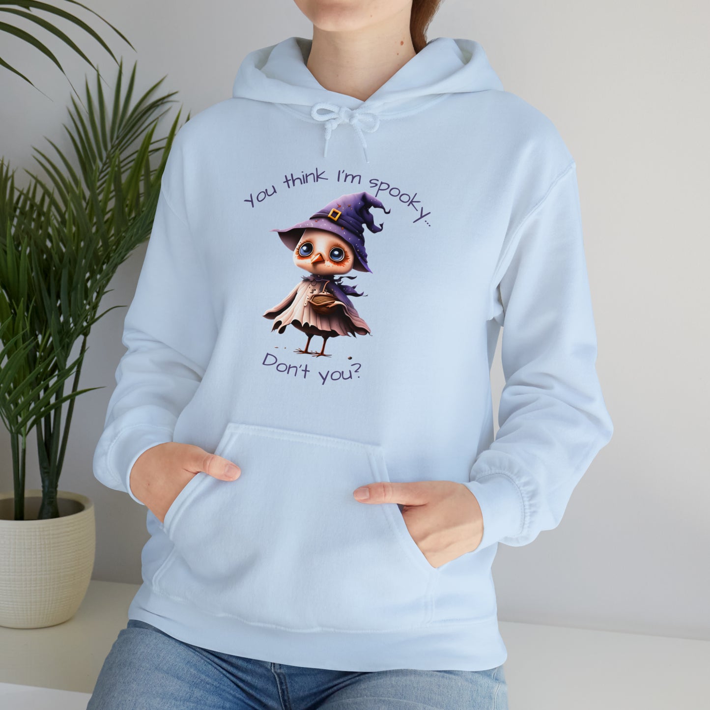 You Think I'm Spooky Unisex Heavy Blend™ Hooded Sweatshirt