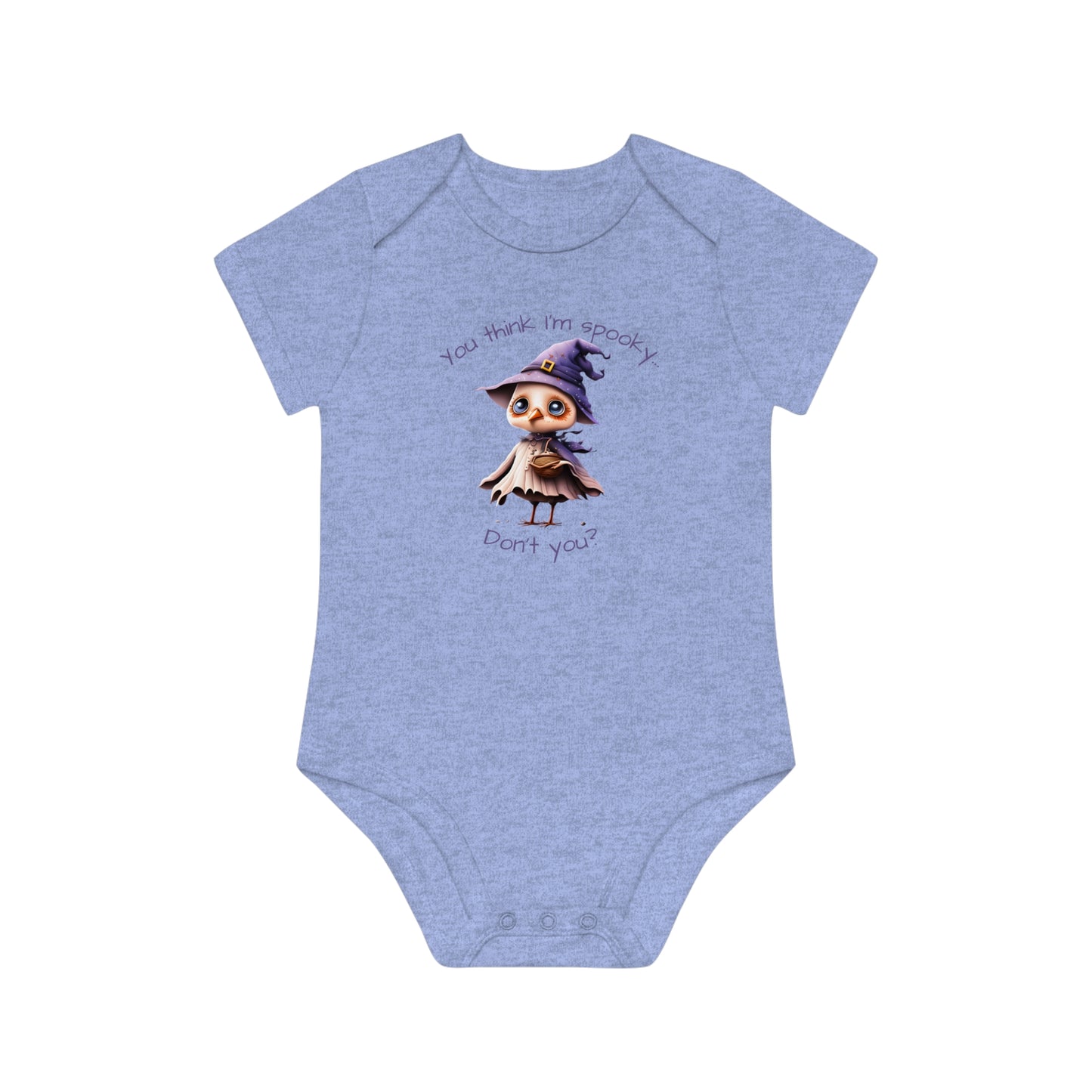 You Think I'm Spooky Baby Organic Short Sleeve Bodysuit