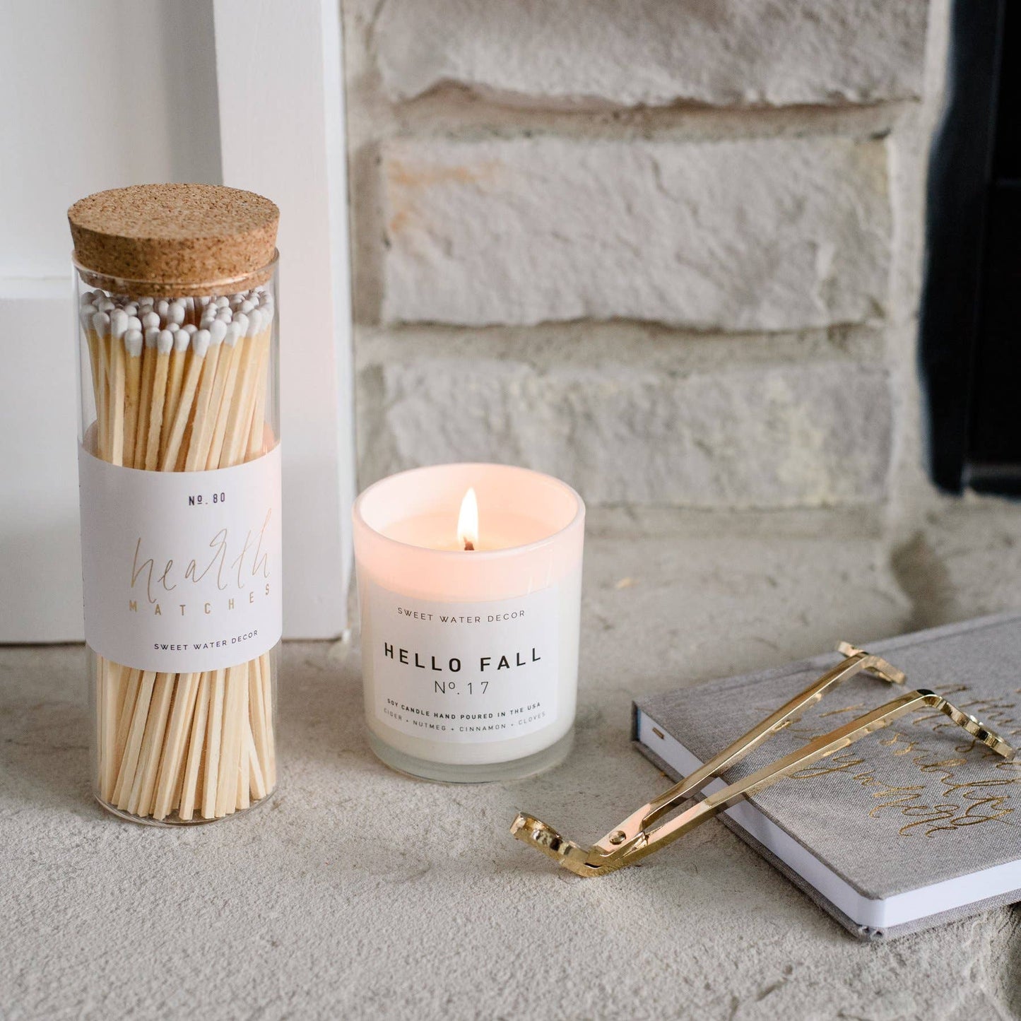 Gold Candle Care Kit - Home Decor & Gifts - The Aegean Aviary