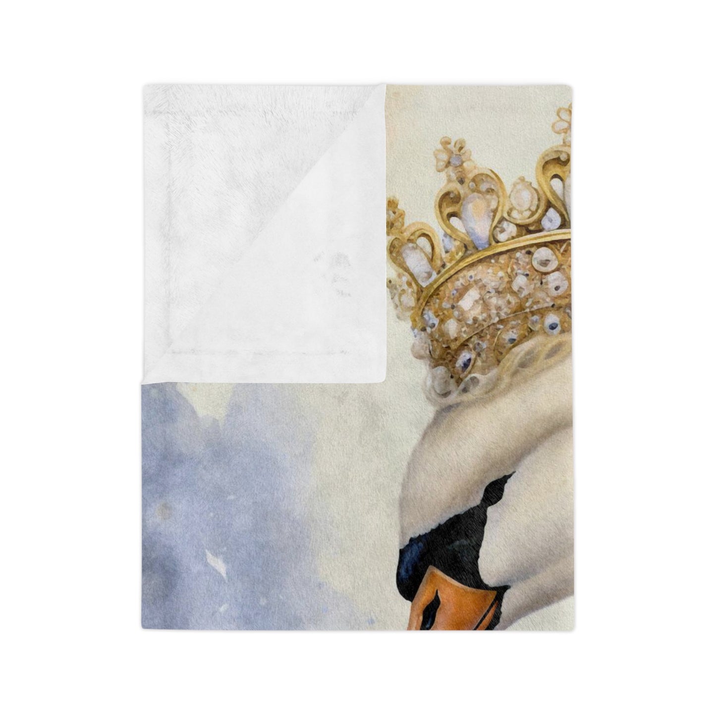 Royal Bird 3 Velveteen Minky Blanket
