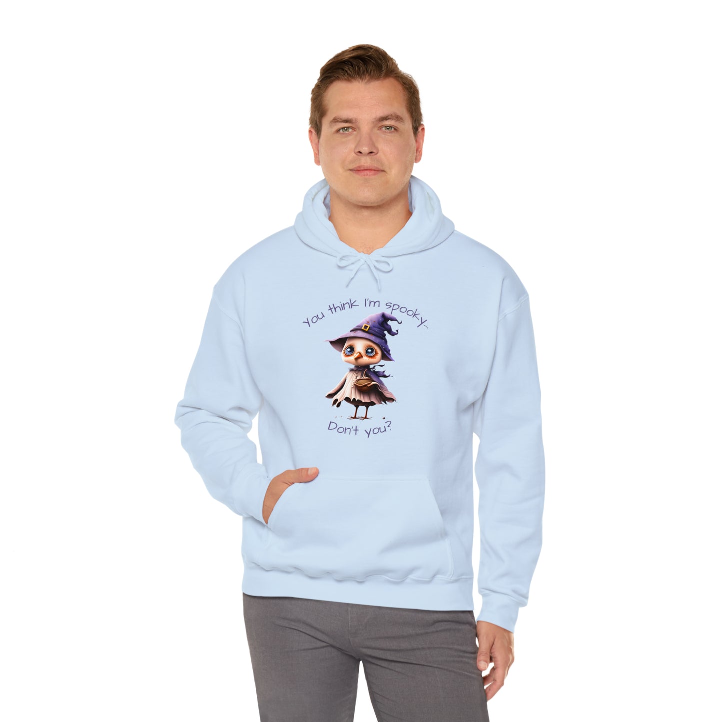 You Think I'm Spooky Unisex Heavy Blend™ Hooded Sweatshirt