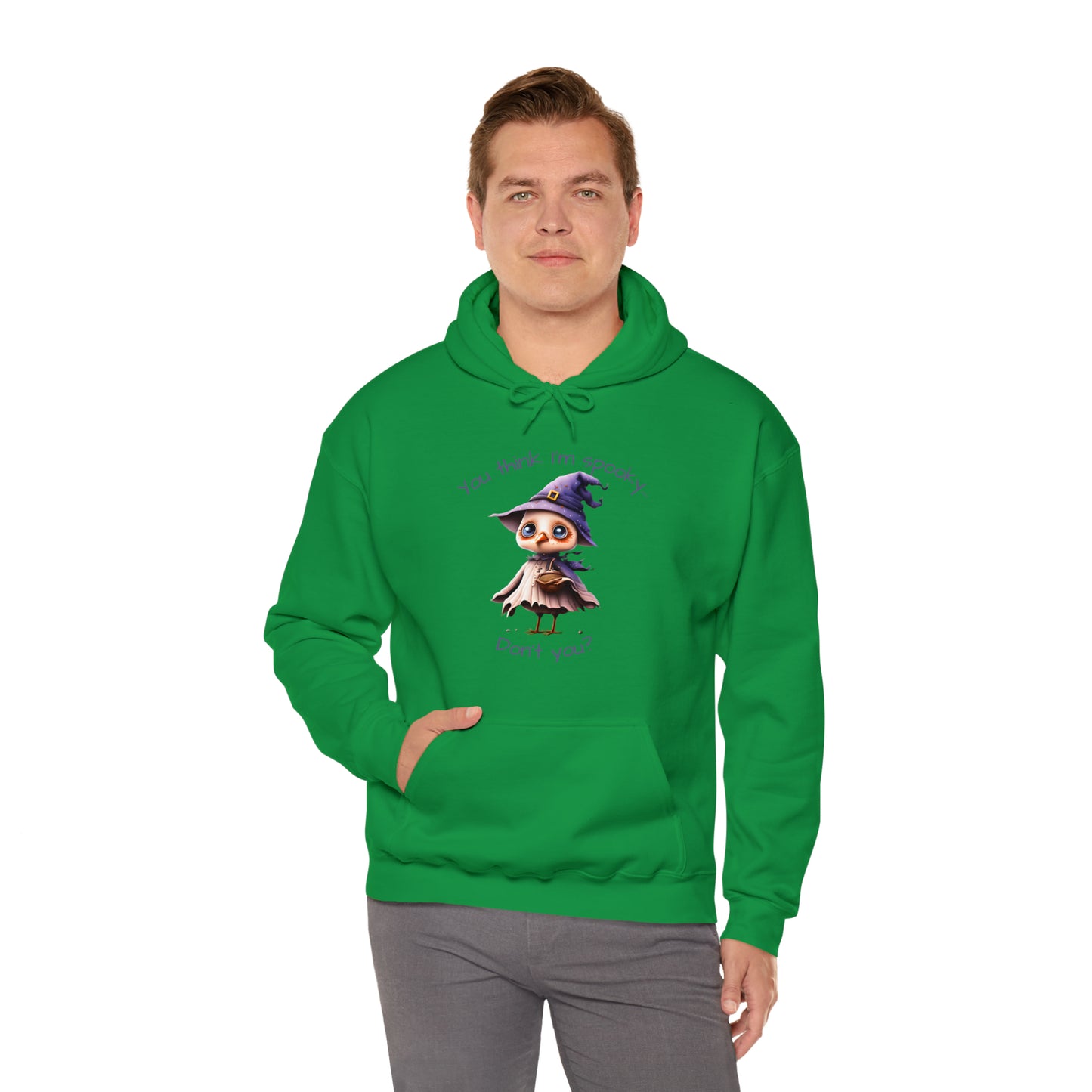You Think I'm Spooky Unisex Heavy Blend™ Hooded Sweatshirt