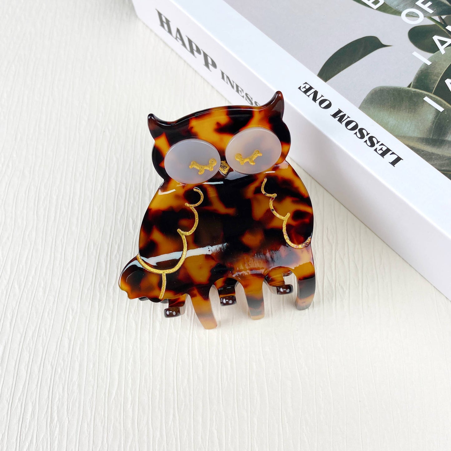 Acetate Lovely Bird Hair Claw Clip