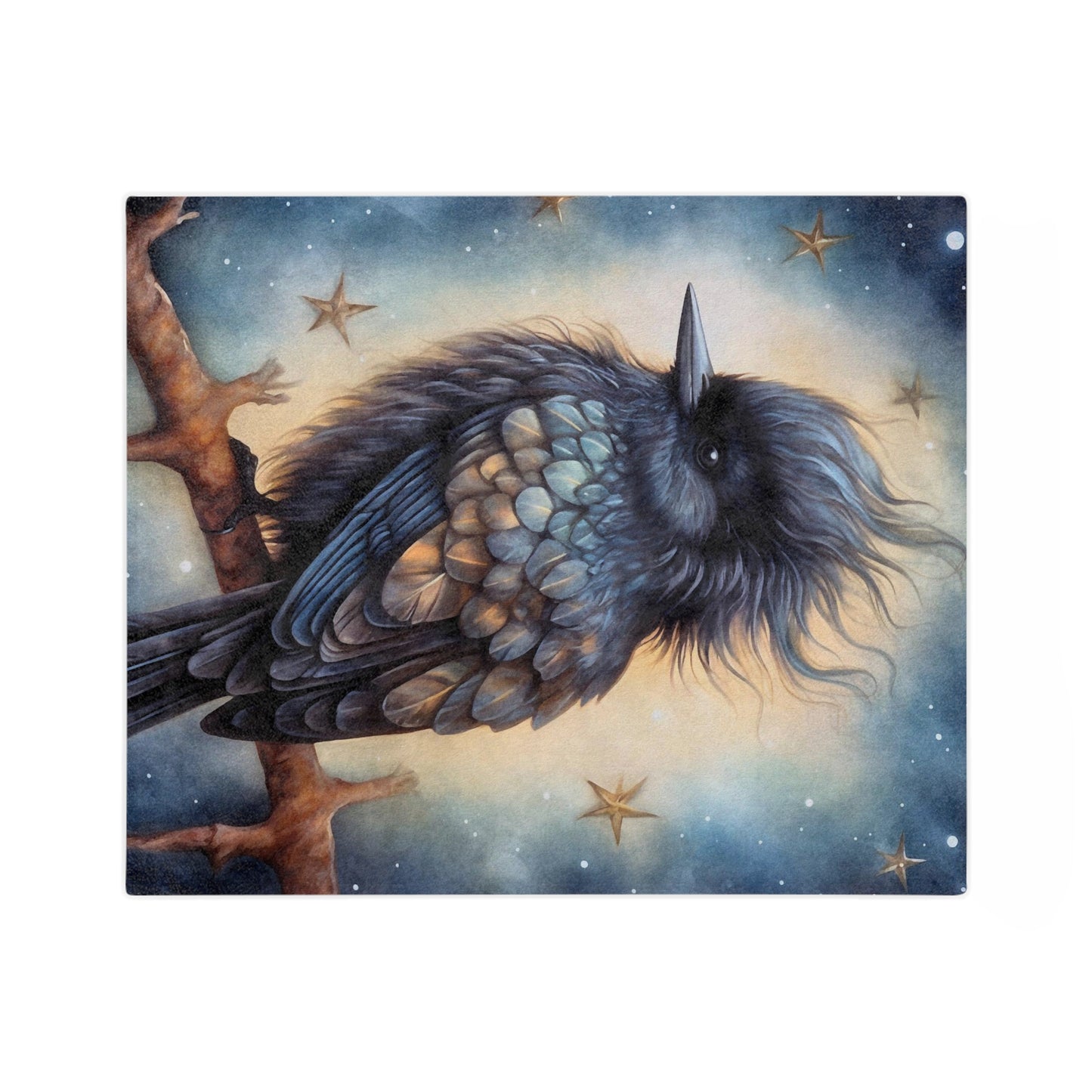 Royal Bird 10 Velveteen Minky Blanket