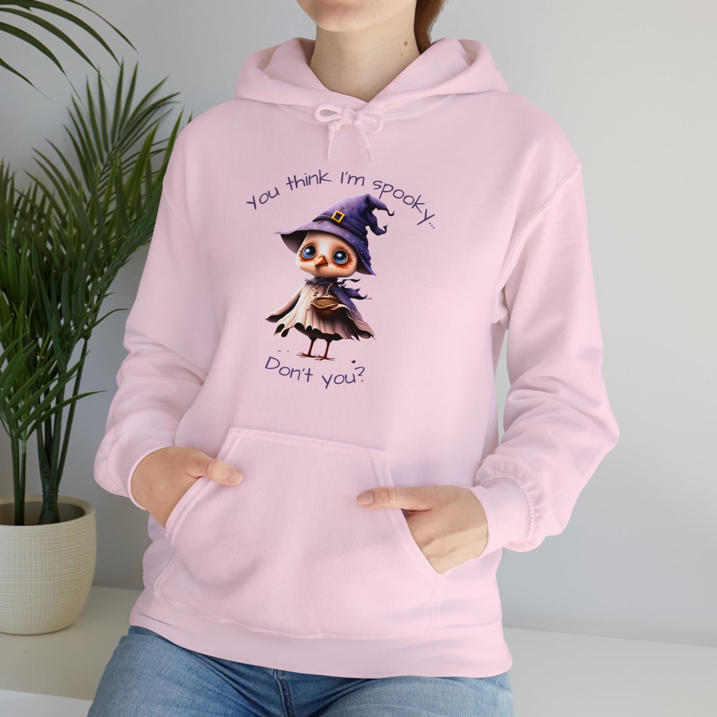 You Think I'm Spooky Unisex Heavy Blend™ Hooded Sweatshirt