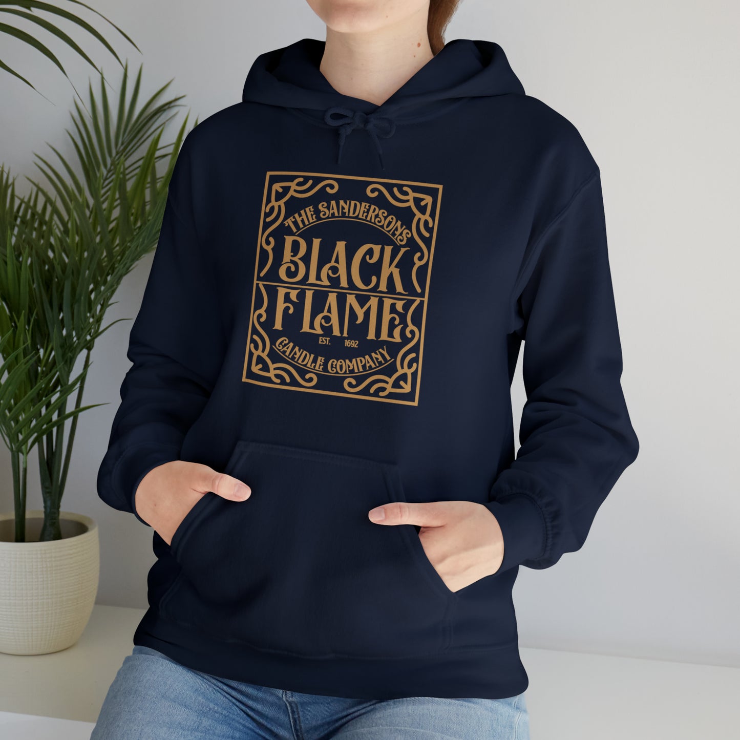 Black Flame Candle Company Unisex Heavy Blend™ Hooded Sweatshirt