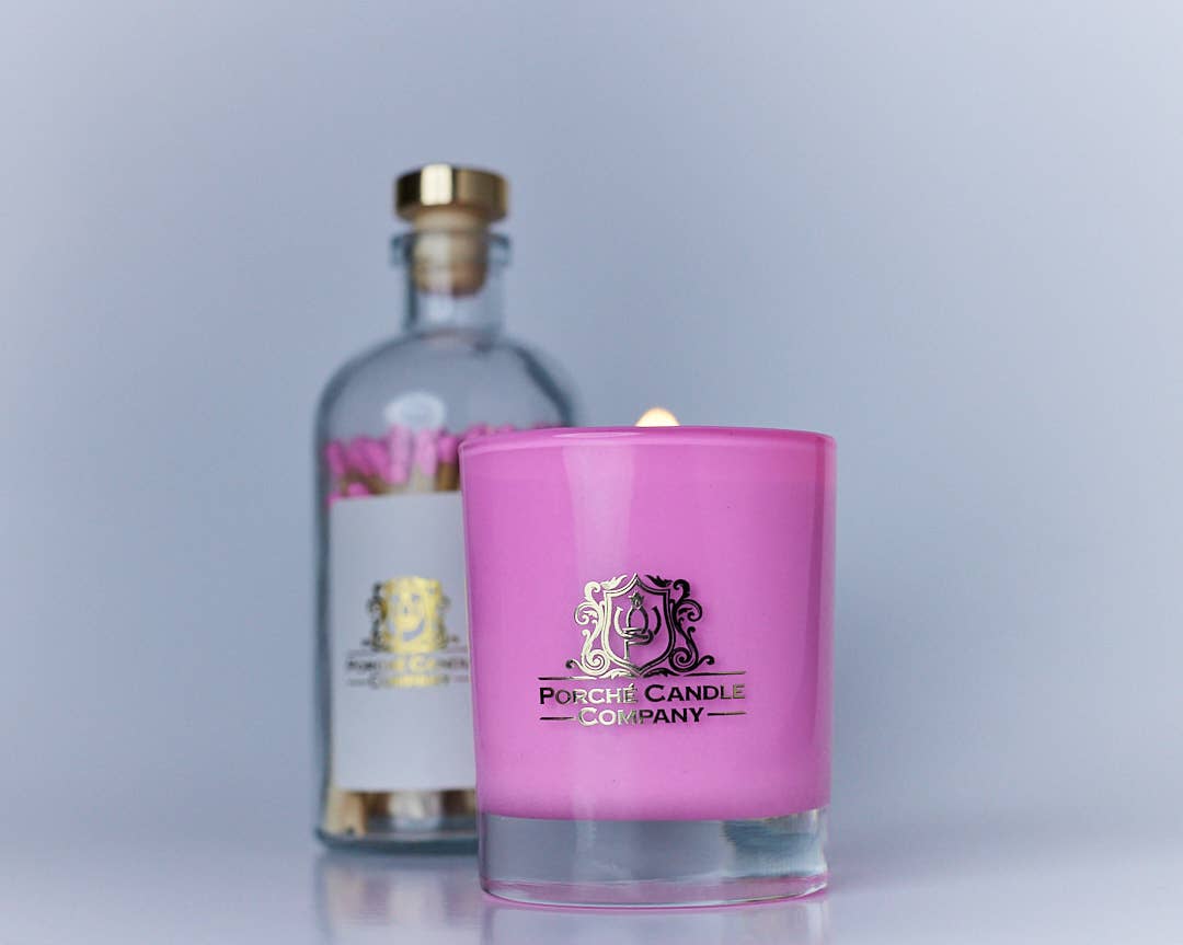 Porché Candle Co - Luxury 8oz Candle - Pink Champagne