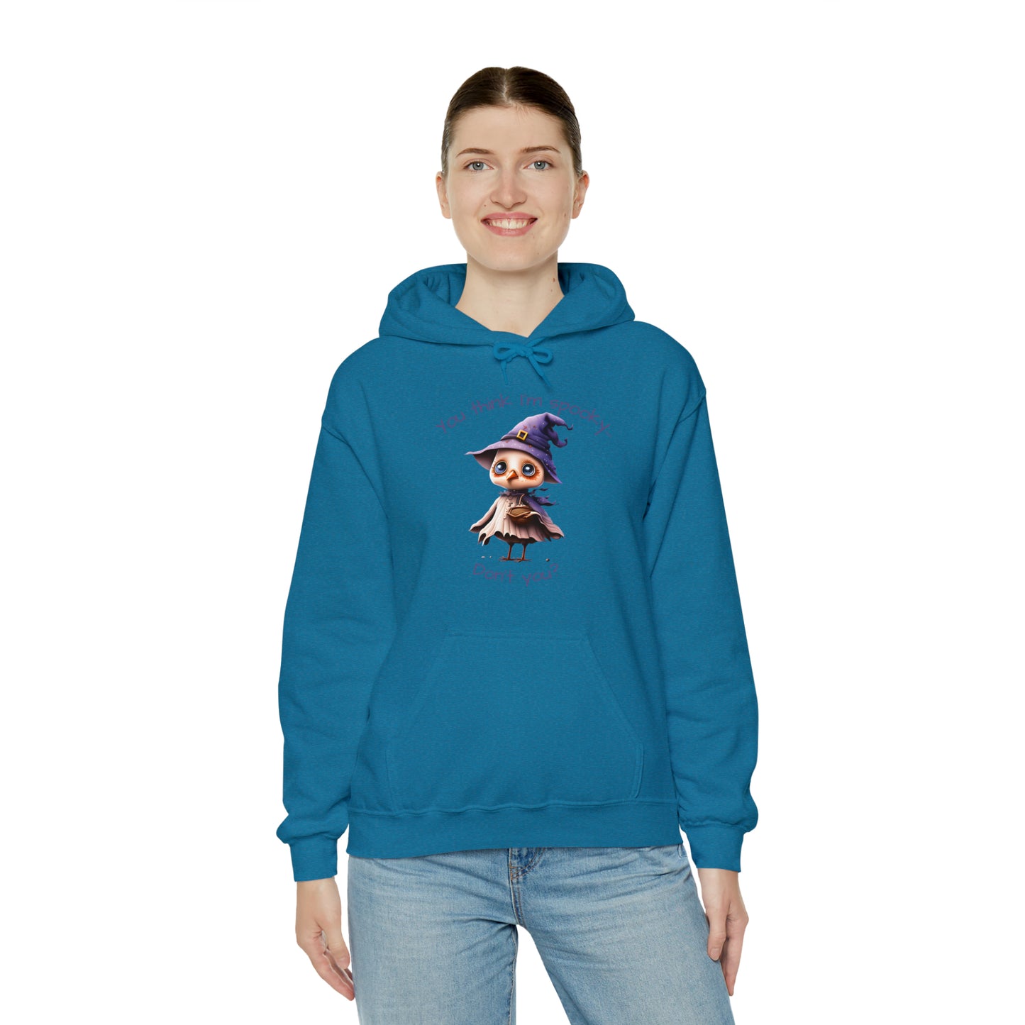 You Think I'm Spooky Unisex Heavy Blend™ Hooded Sweatshirt